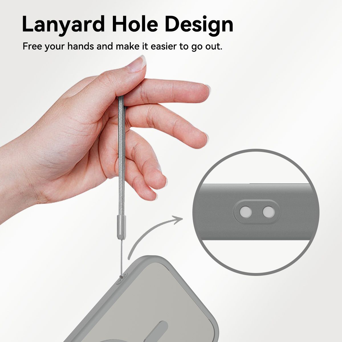 Pulse Translucent Matte Skin Feeling Case with Camera Action Button — 244