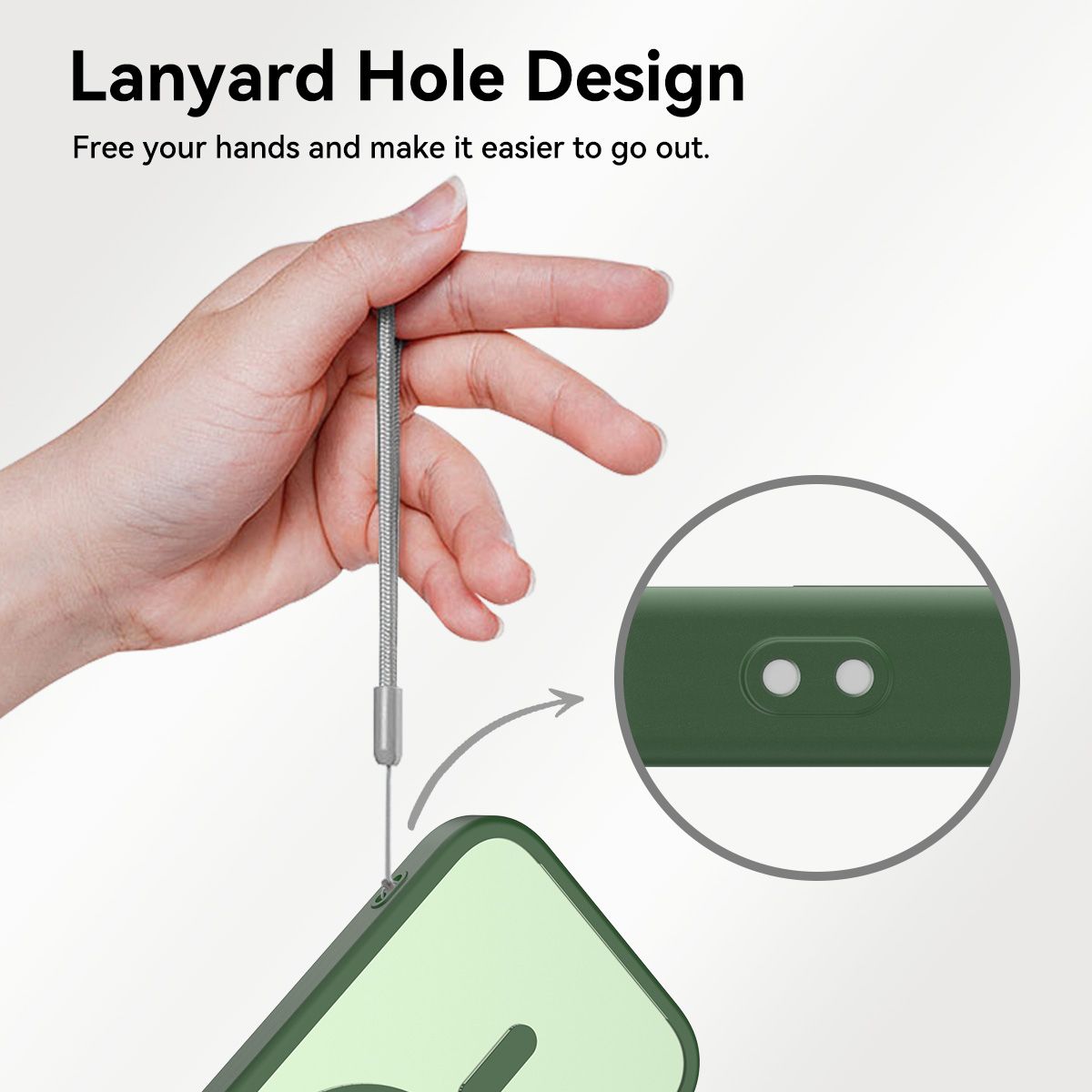 Pulse Translucent Matte Skin Feeling Case with Camera Action Button — 312