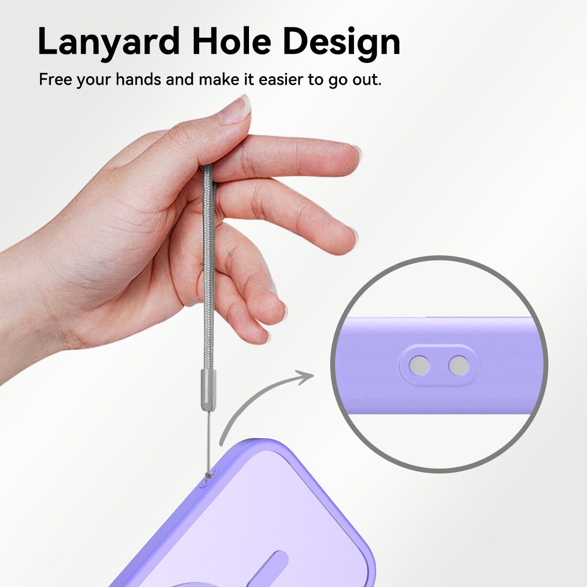 Pulse Translucent Matte Skin Feeling Case with Camera Action Button — 318