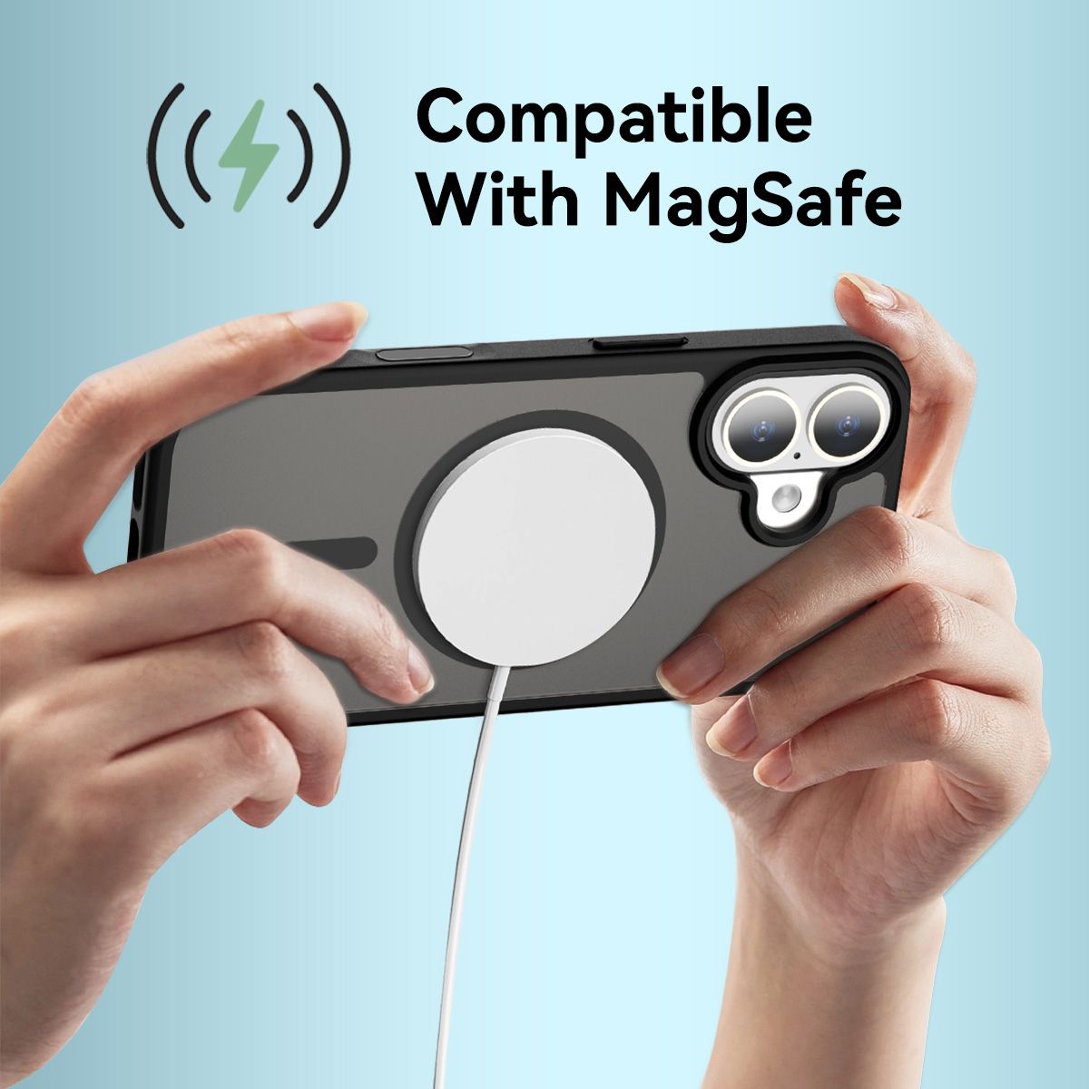 Pulse Translucent Matte Skin Feeling Case with Camera Action Button — 308