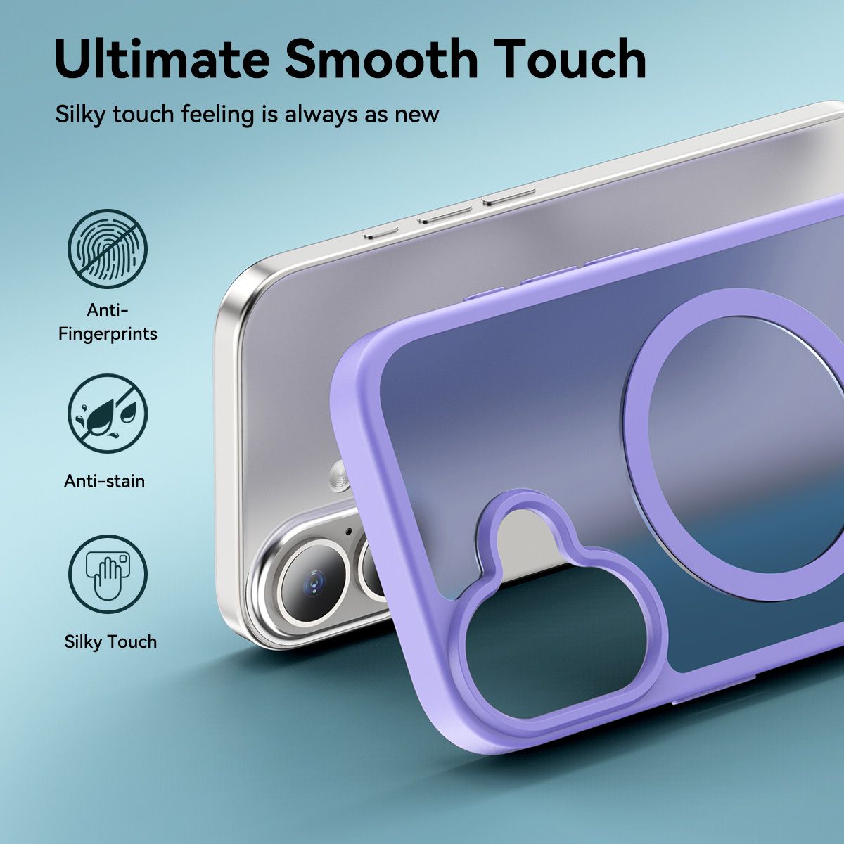 Pulse Translucent Matte Skin Feeling Case with Camera Action Button — 276