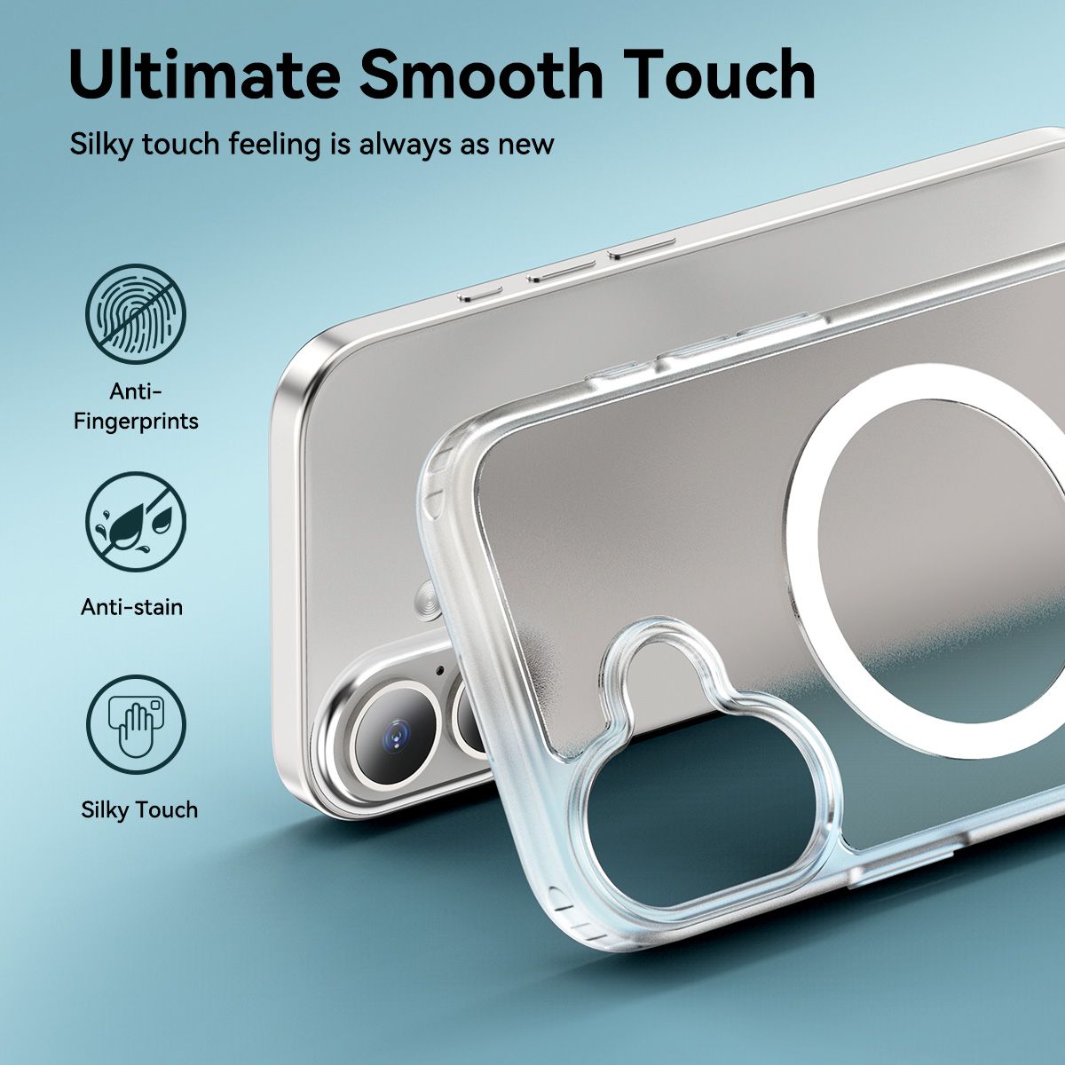 Pulse Translucent Matte Skin Feeling Case with Camera Action Button — 288