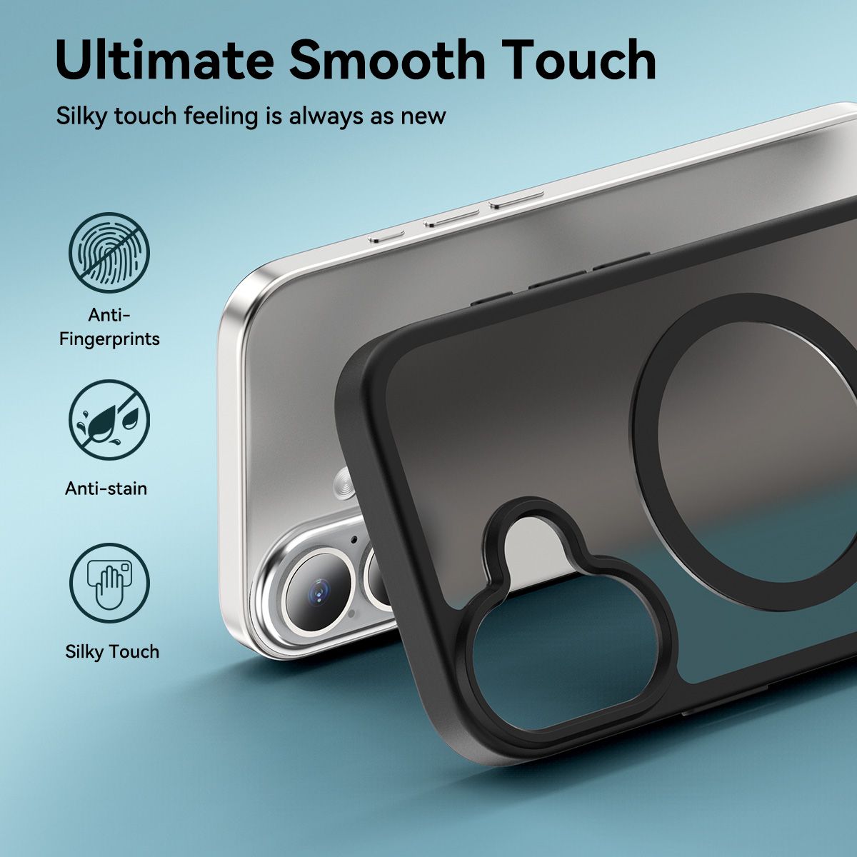 Pulse Translucent Matte Skin Feeling Case with Camera Action Button — 310
