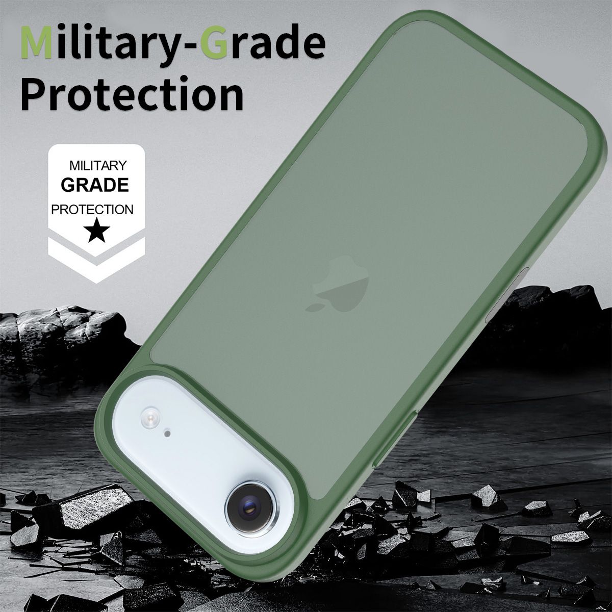 Pulse Translucent Matte Skin Feeling Case with Camera Action Button — 192