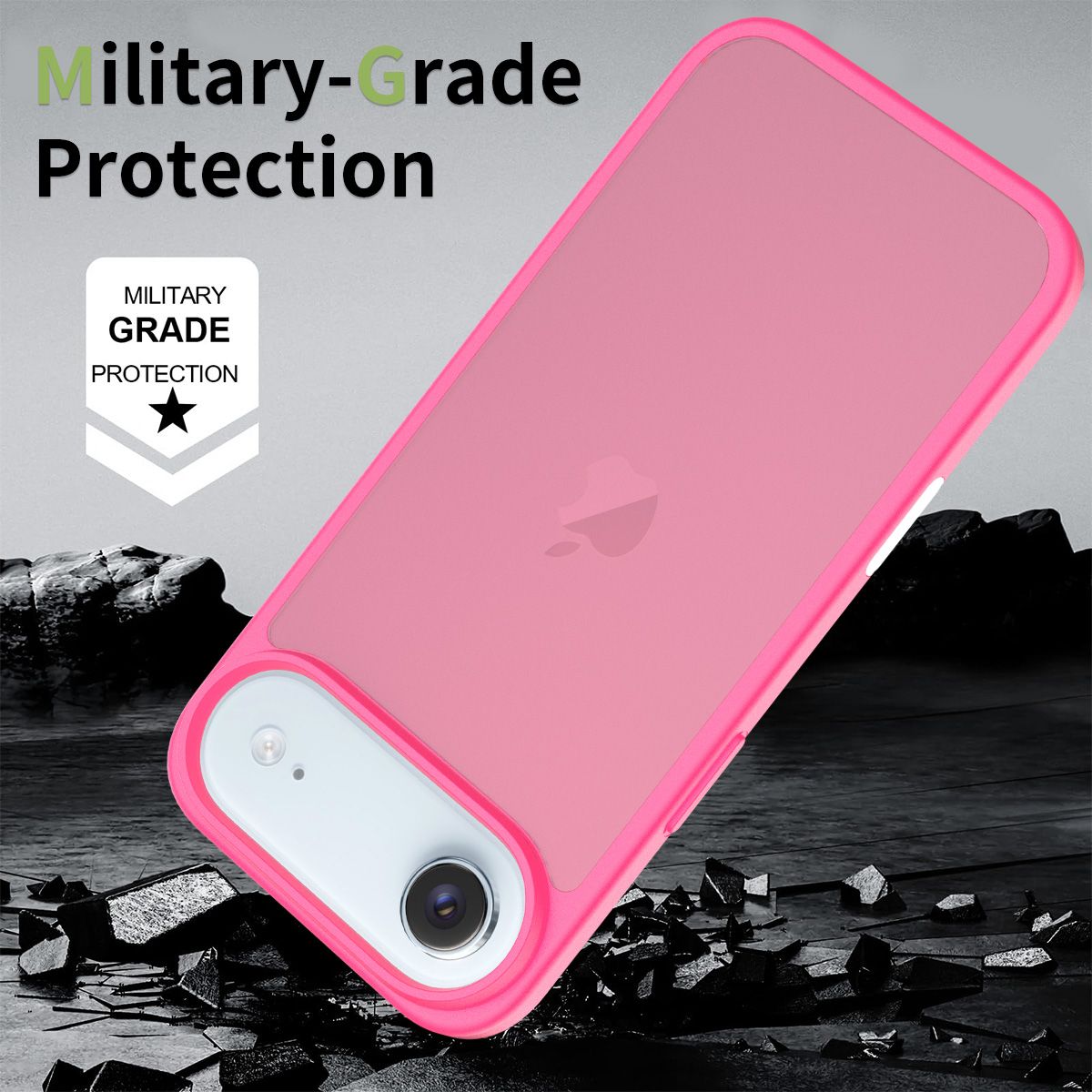 Pulse Translucent Matte Skin Feeling Case with Camera Action Button — 200