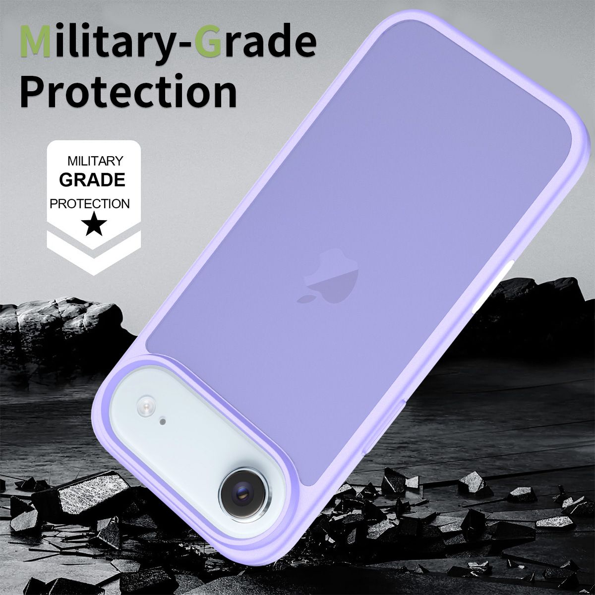 Pulse Translucent Matte Skin Feeling Case with Camera Action Button — 204
