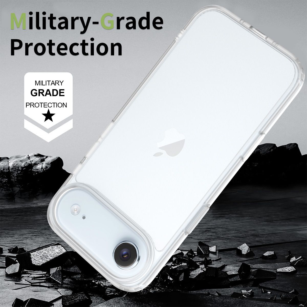 Pulse Translucent Matte Skin Feeling Case with Camera Action Button — 212