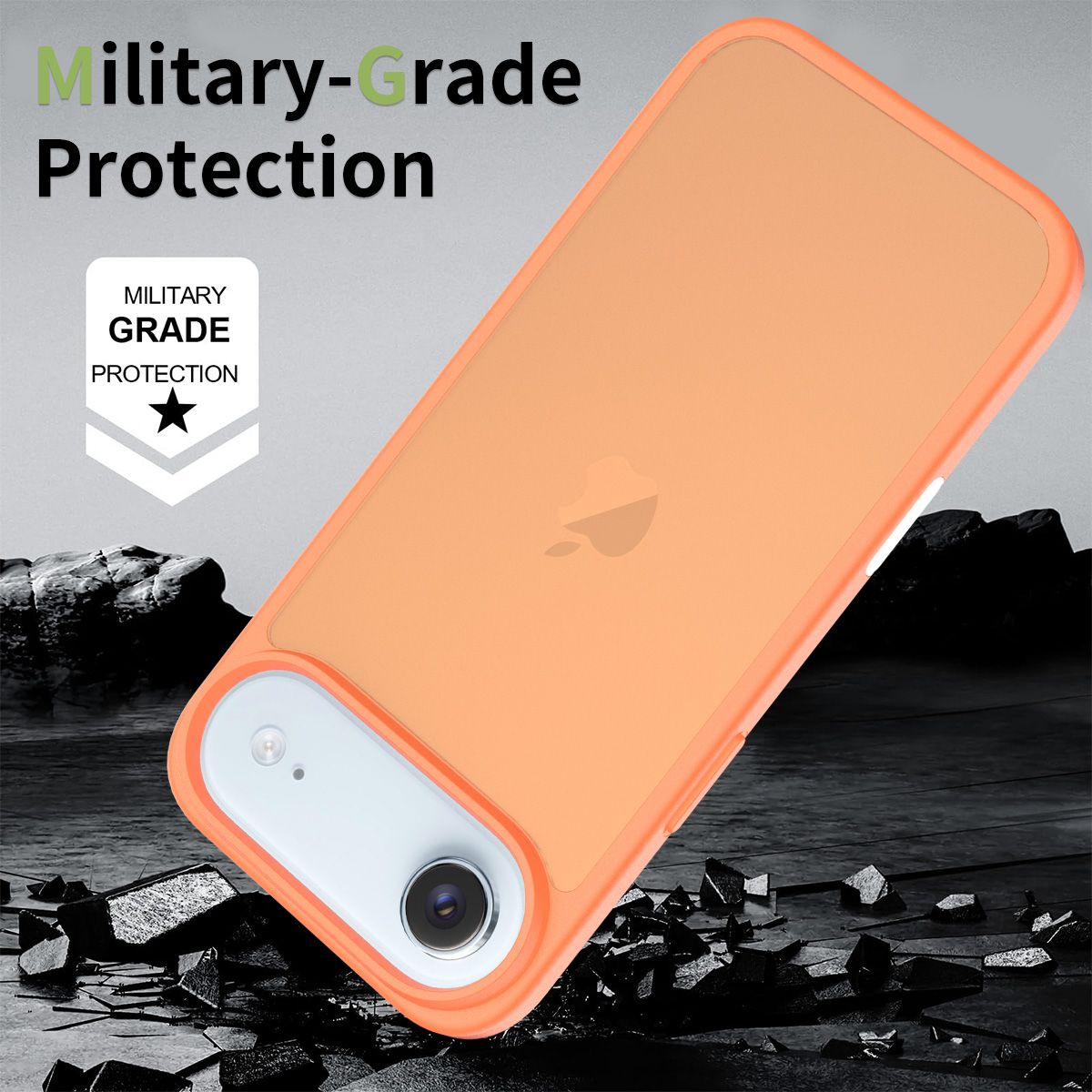 Pulse Translucent Matte Skin Feeling Case with Camera Action Button — 219