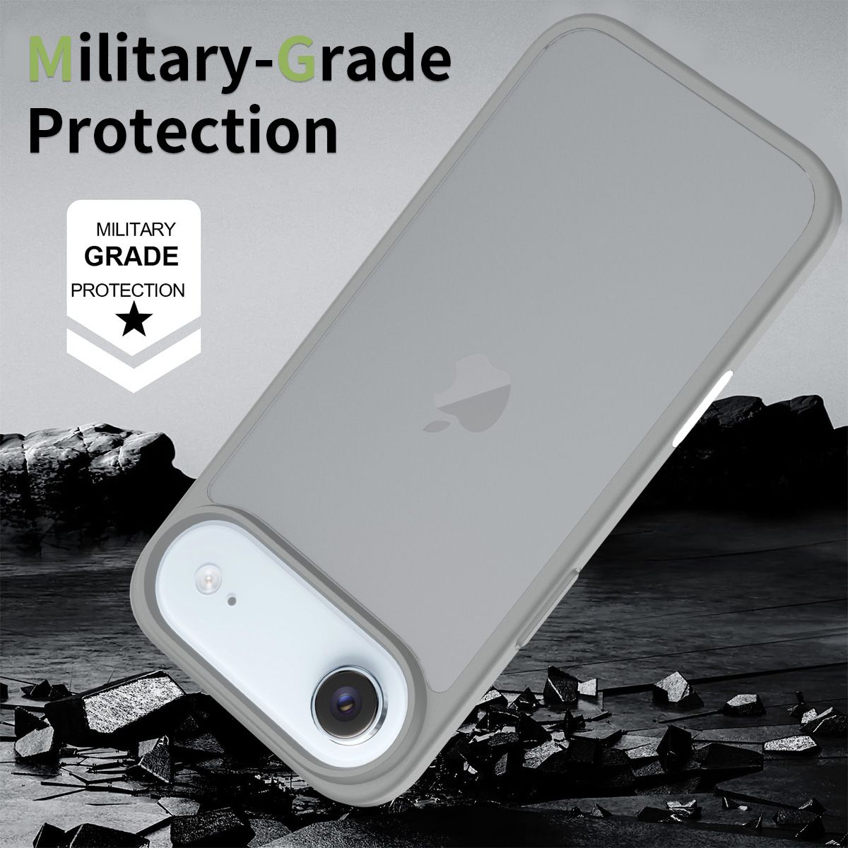 Pulse Translucent Matte Skin Feeling Case with Camera Action Button — 230