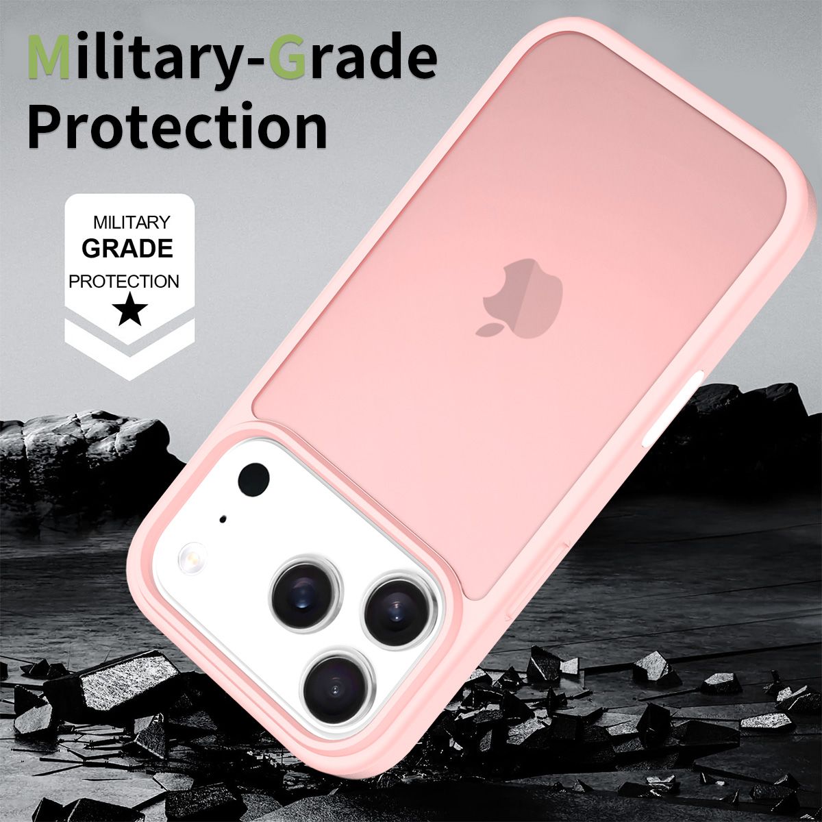 Pulse Translucent Matte Skin Feeling Case with Camera Action Button — 134