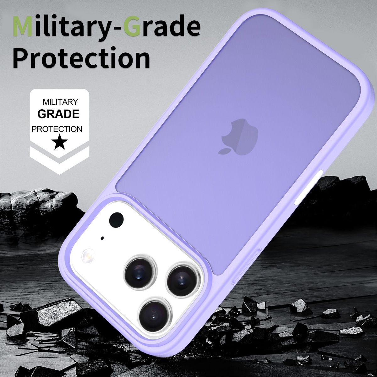 Pulse Translucent Matte Skin Feeling Case with Camera Action Button — 142