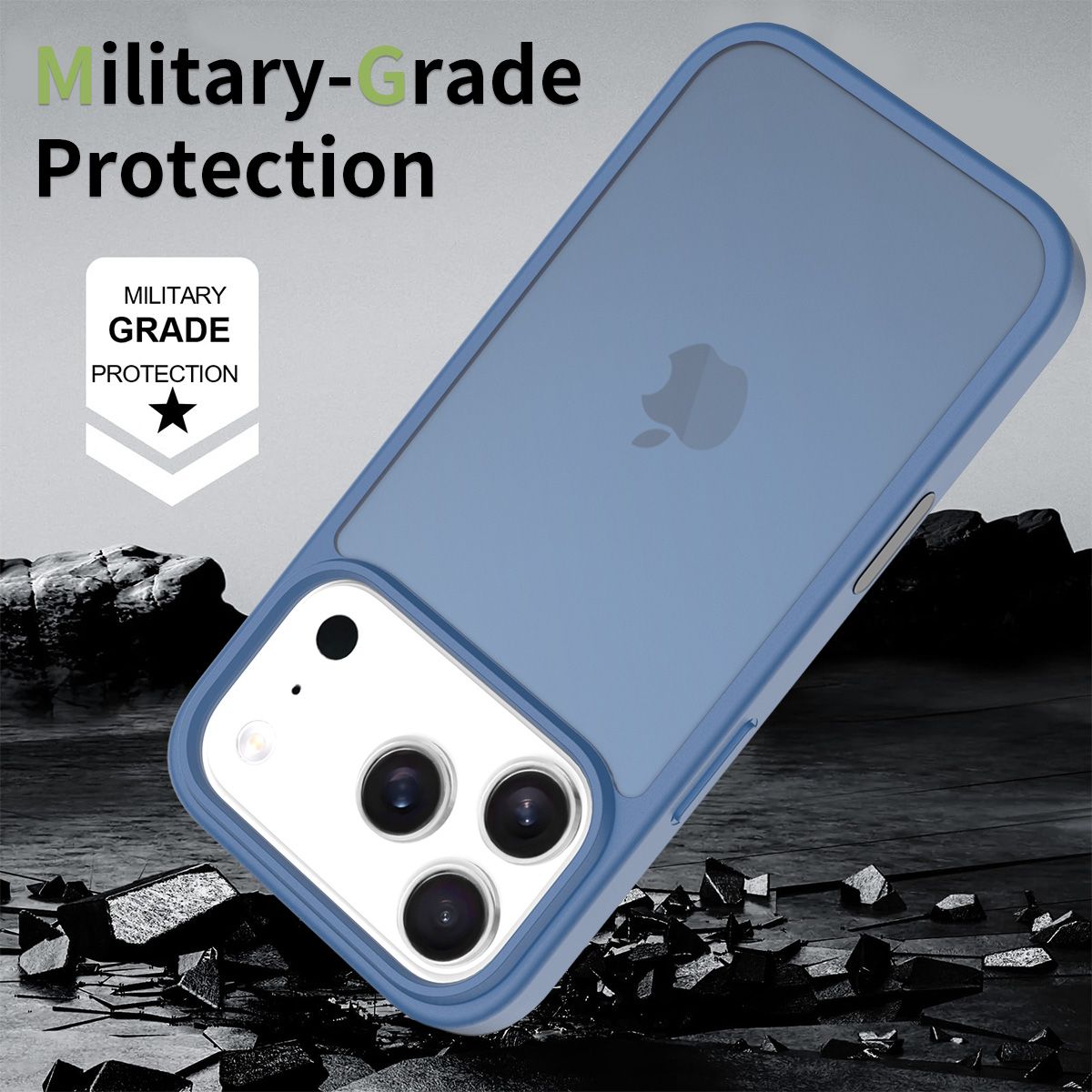 Pulse Translucent Matte Skin Feeling Case with Camera Action Button — 153