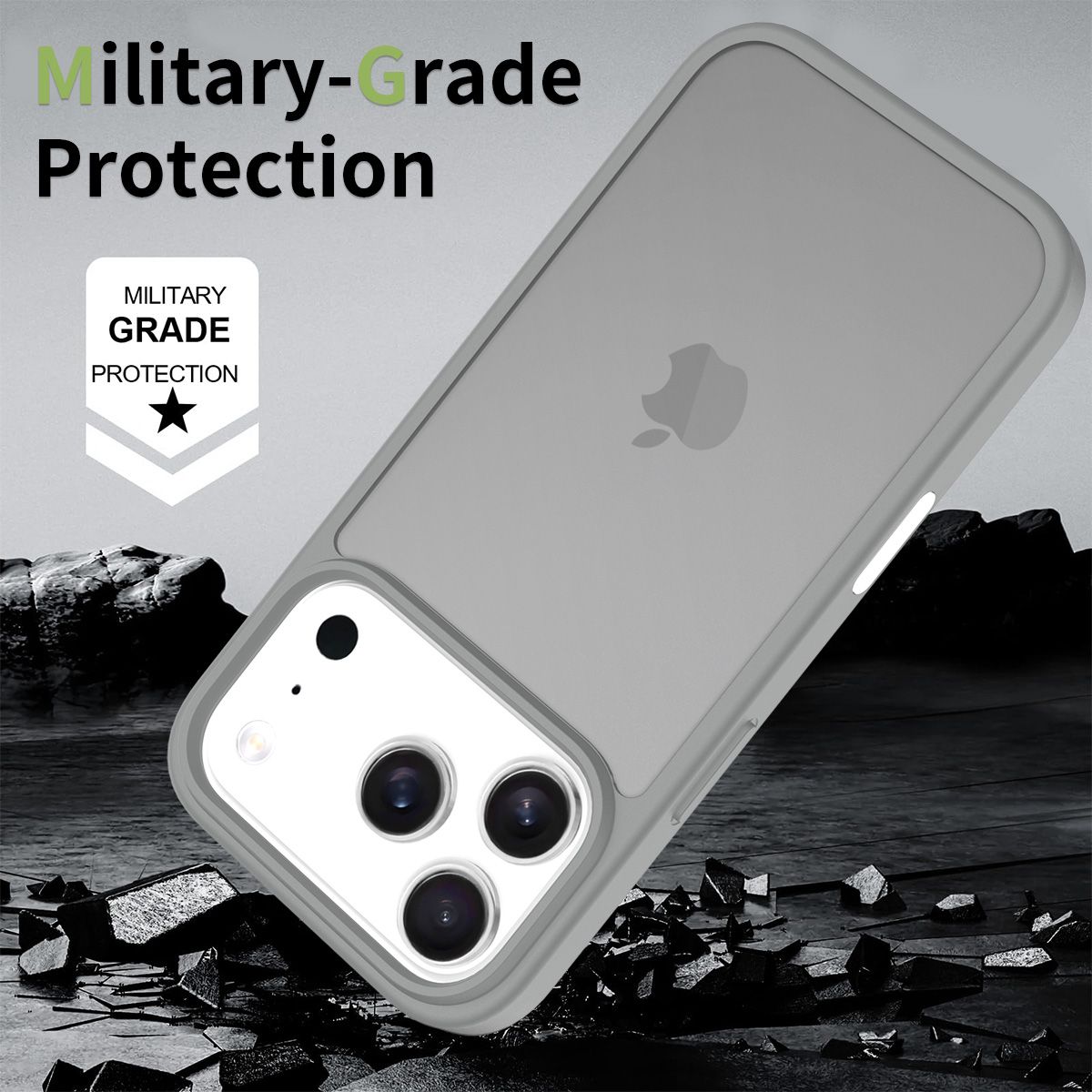 Pulse Translucent Matte Skin Feeling Case with Camera Action Button — 170