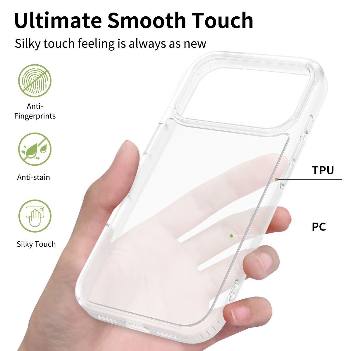 Pulse Translucent Matte Skin Feeling Case with Camera Action Button — 151
