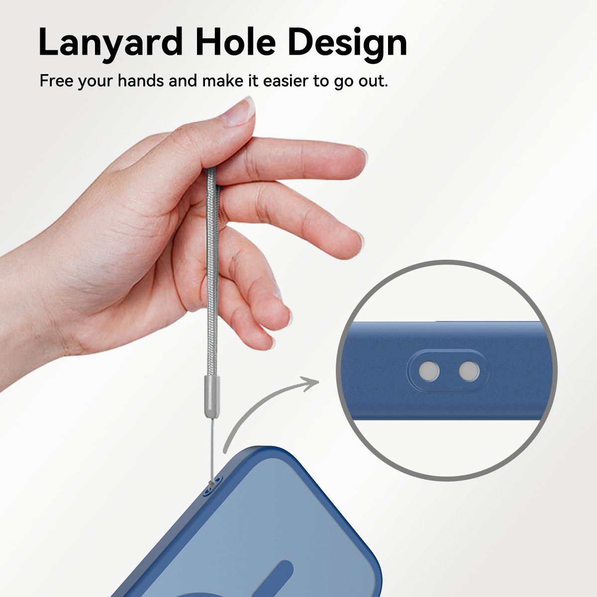 Pulse Translucent Matte Skin Feeling Case with Camera Action Button — 324