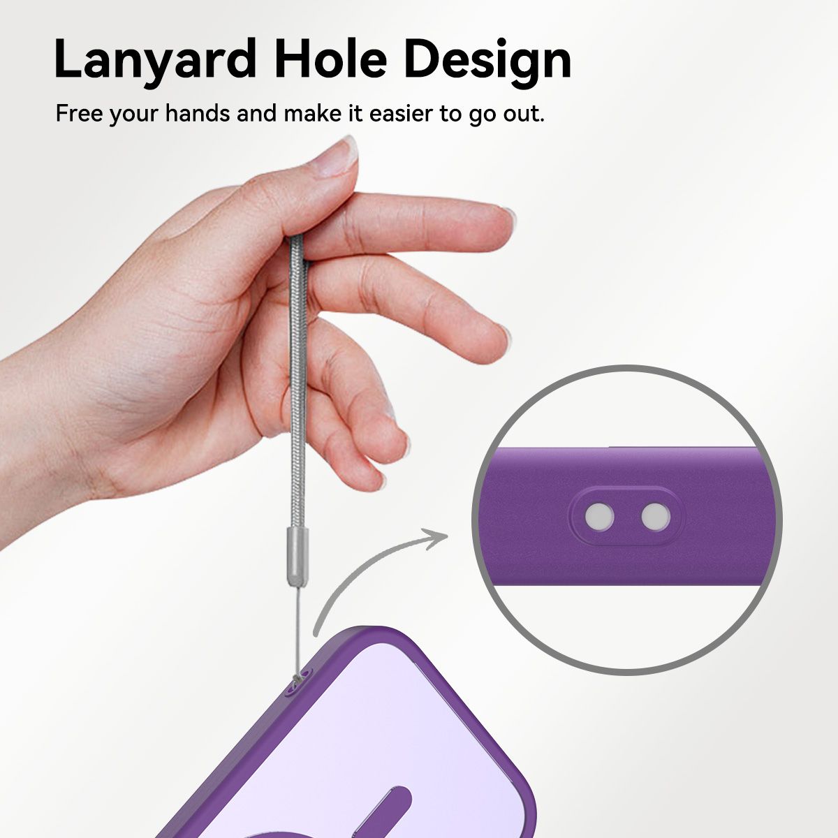 Pulse Translucent Matte Skin Feeling Case with Camera Action Button — 326