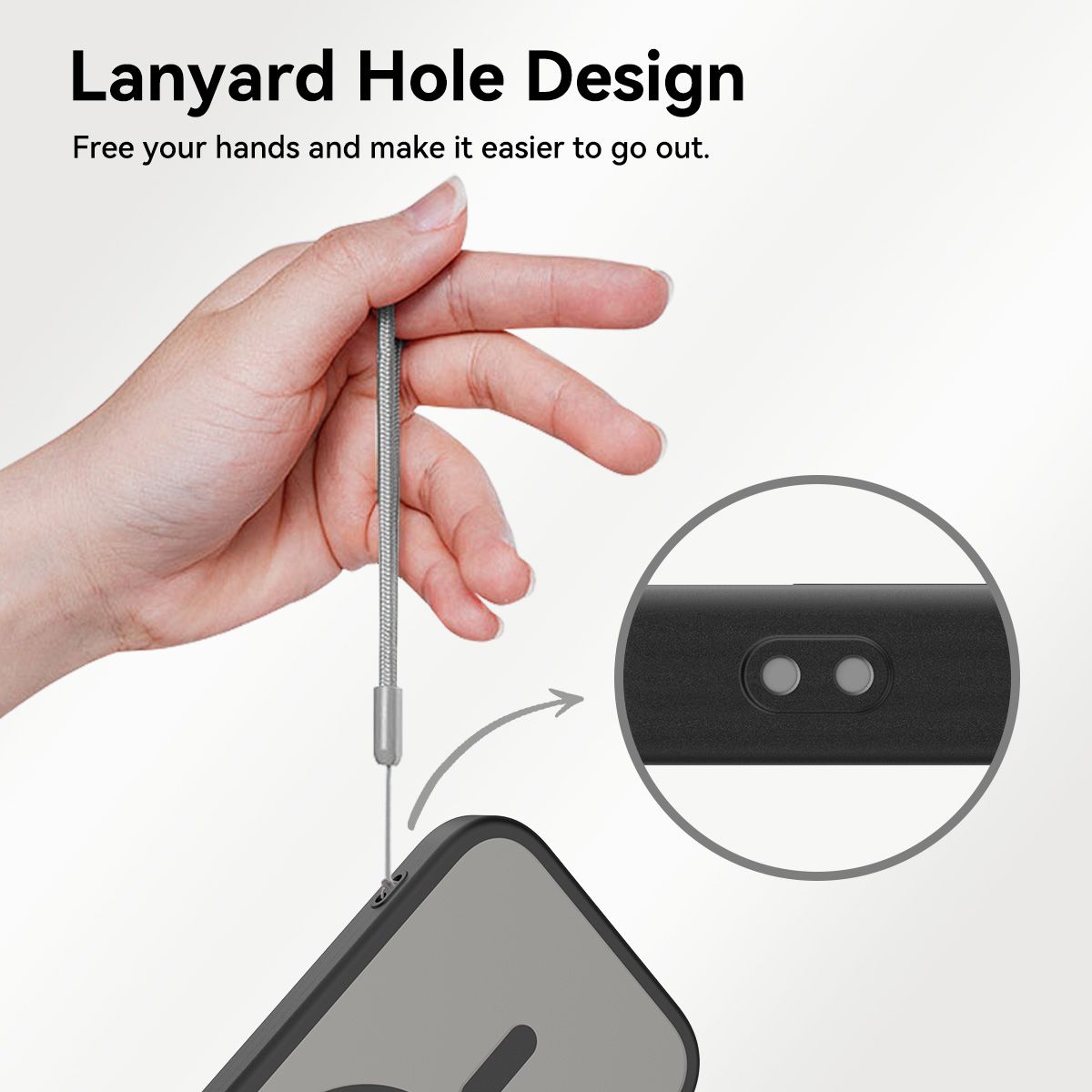 Pulse Translucent Matte Skin Feeling Case with Camera Action Button — 330