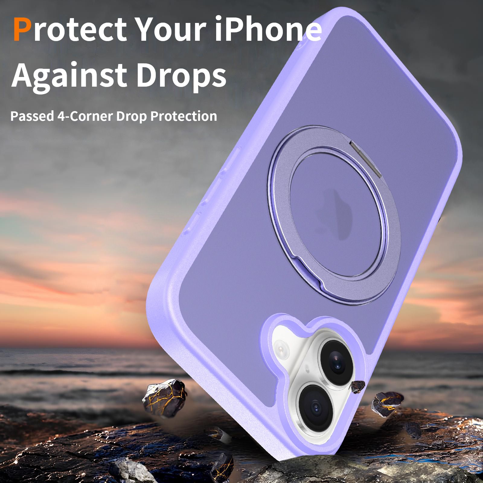 Pulse Translucent Matte Skin Feeling Case with Camera Action Button — 364