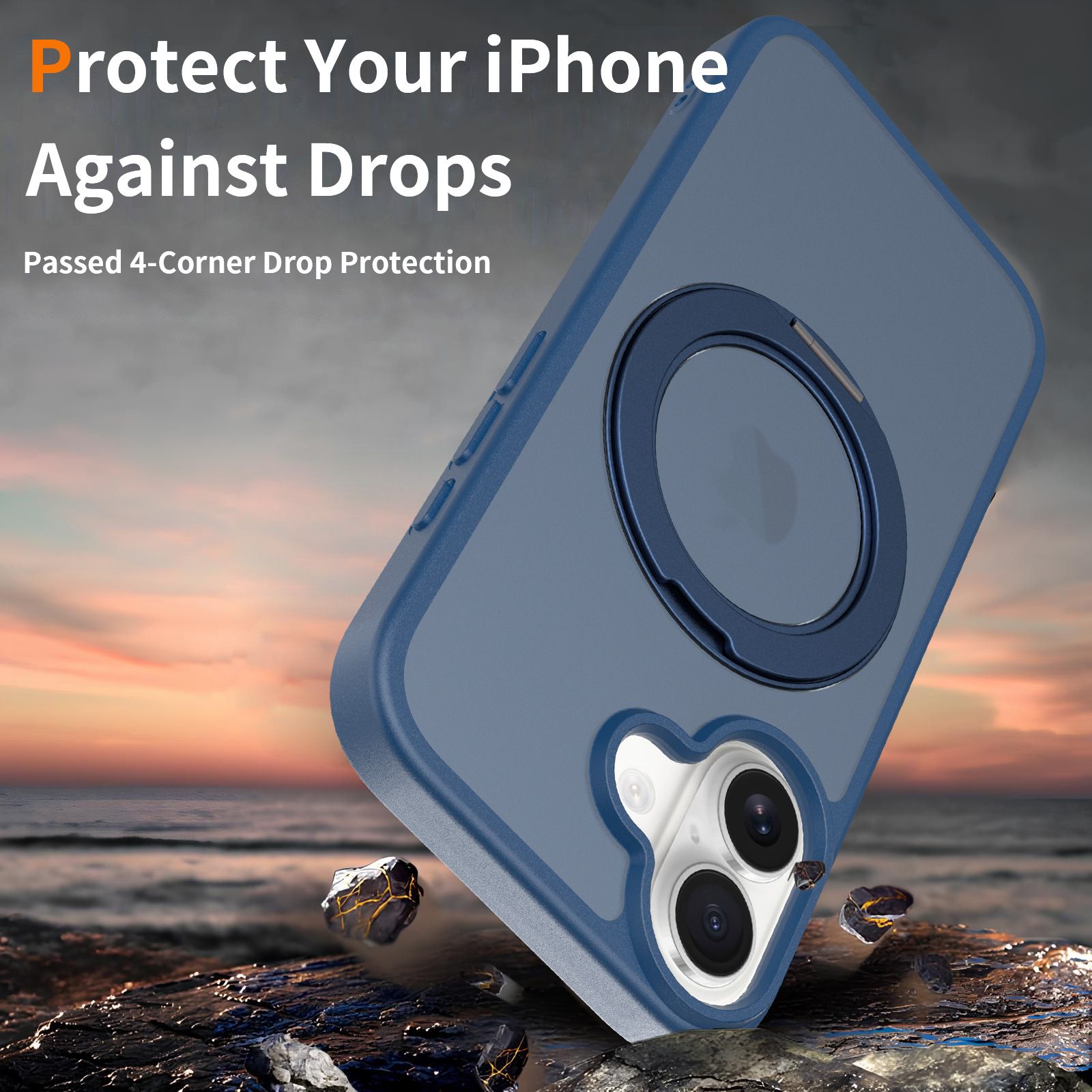 Pulse Translucent Matte Skin Feeling Case with Camera Action Button — 339