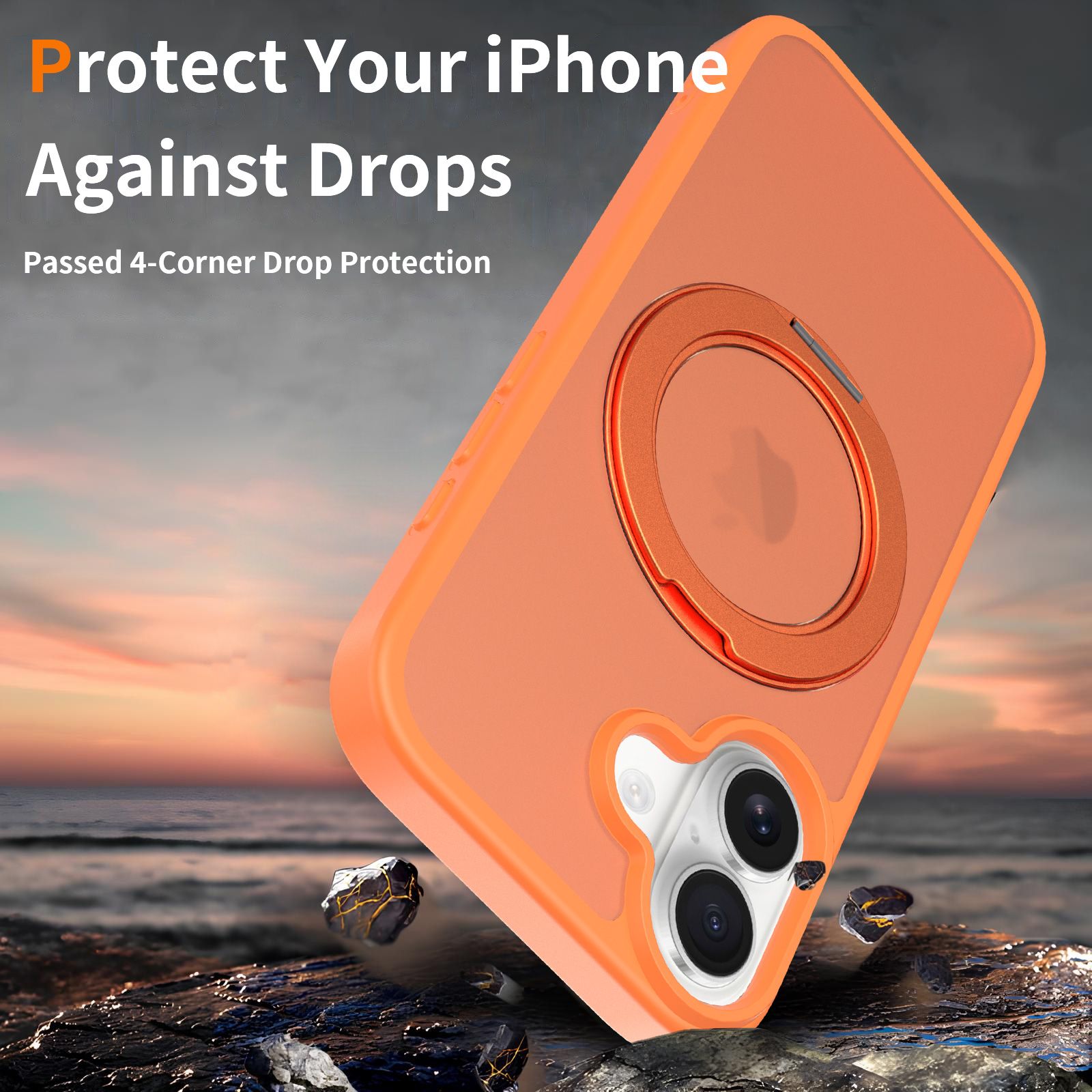 Pulse Translucent Matte Skin Feeling Case with Camera Action Button — 344