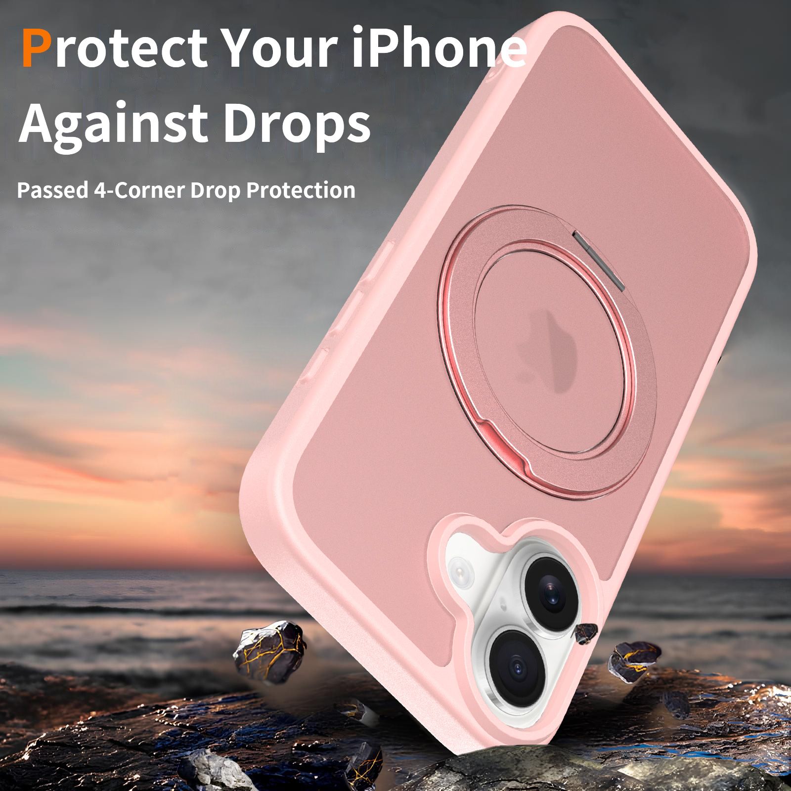 Pulse Translucent Matte Skin Feeling Case with Camera Action Button — 354