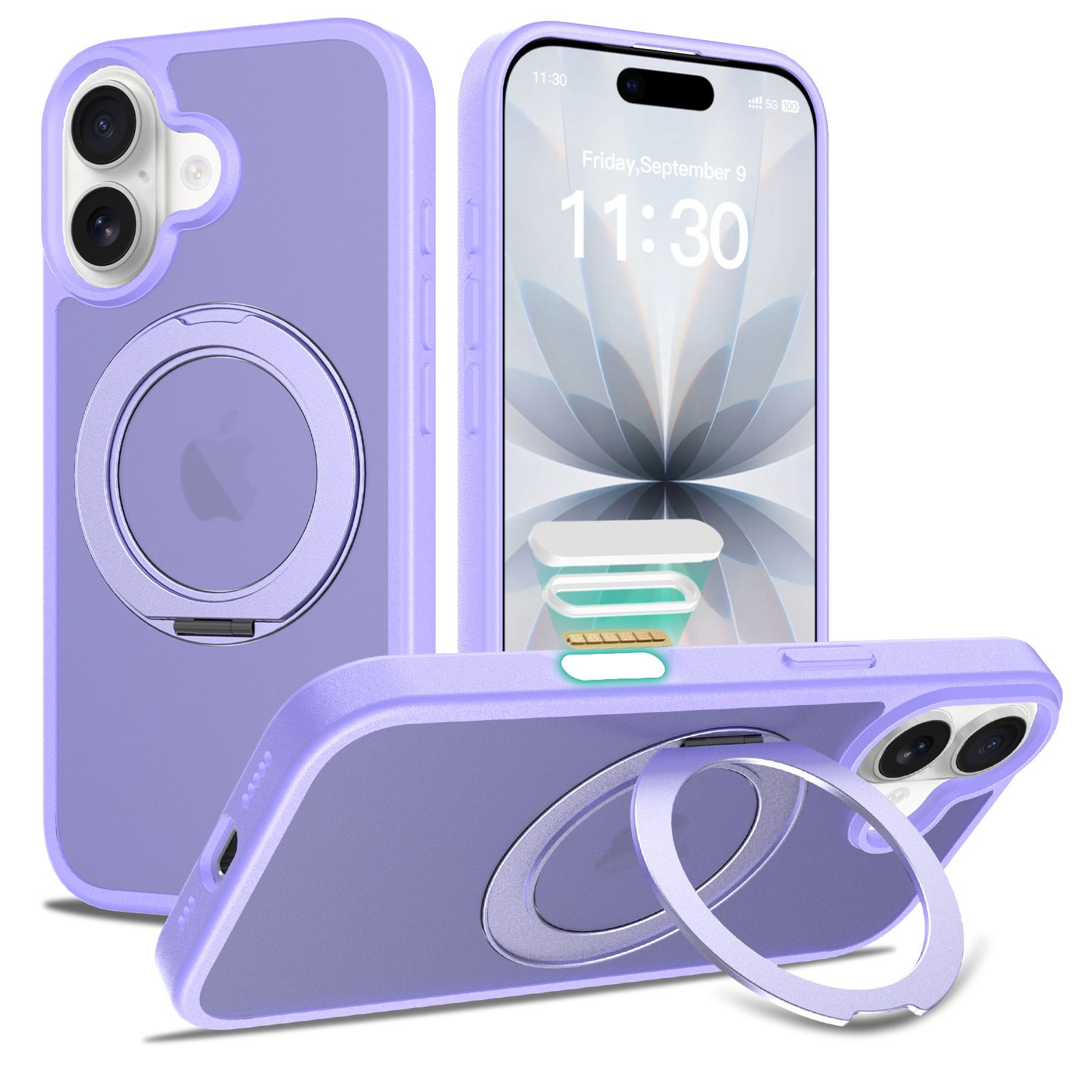 Pulse Translucent Matte Skin Feeling Case with Camera Action Button — 374