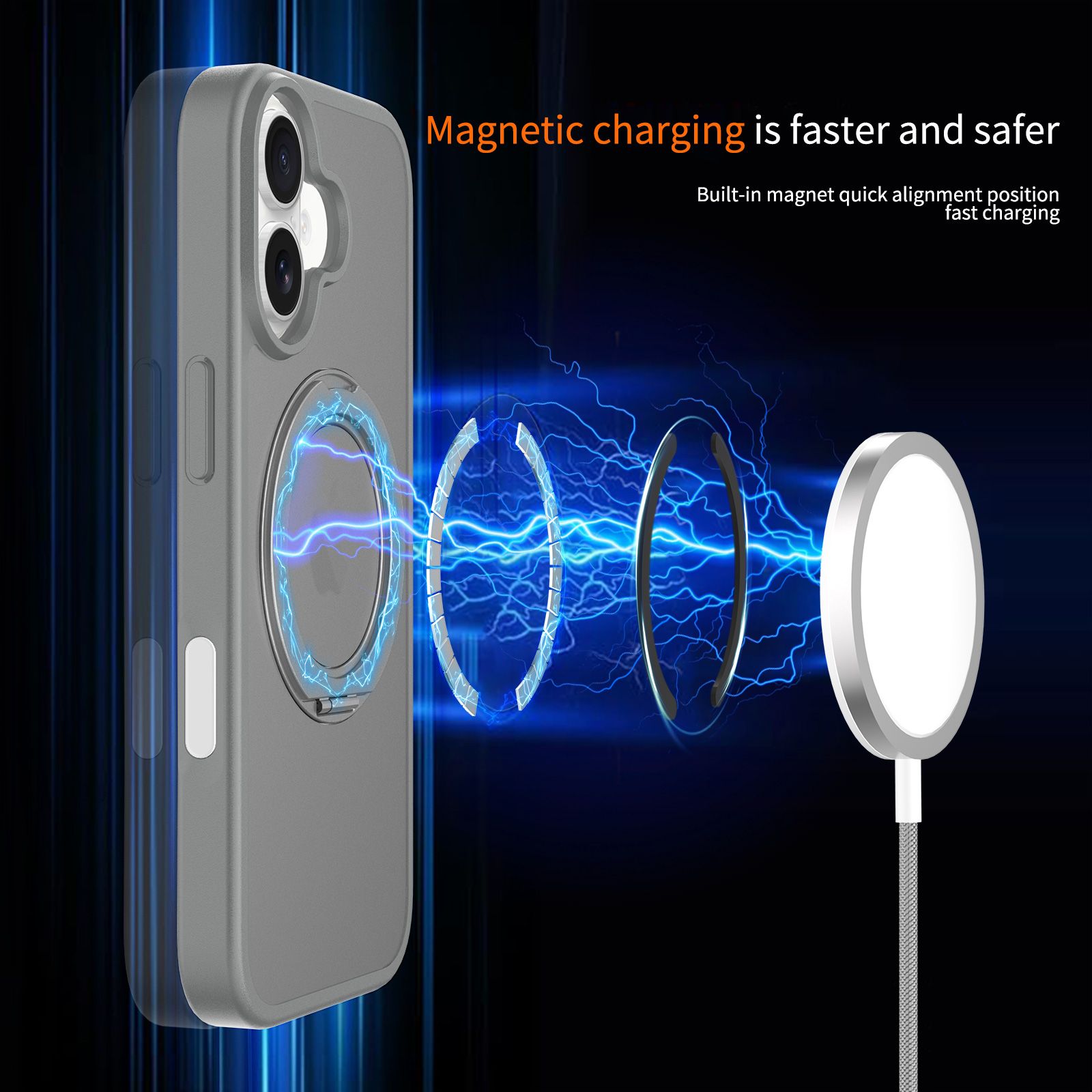 Pulse Translucent Matte Skin Feeling Case with Camera Action Button — 361