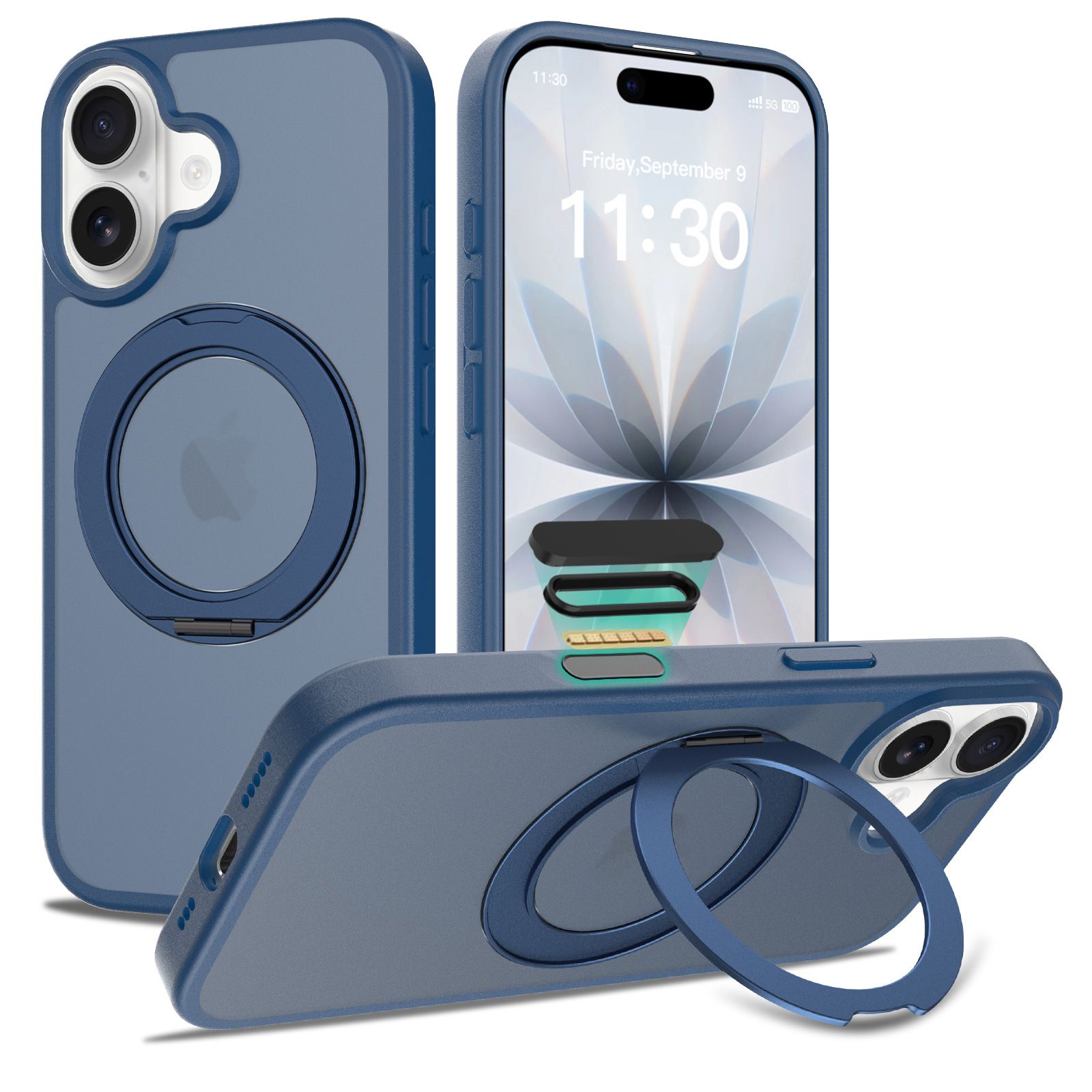Pulse Translucent Matte Skin Feeling Case with Camera Action Button — 369