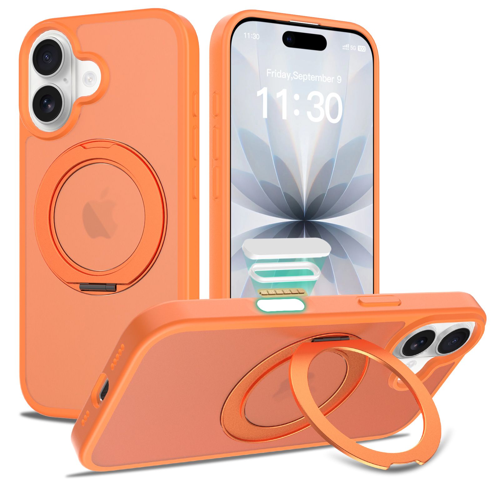 Pulse Translucent Matte Skin Feeling Case with Camera Action Button — 370