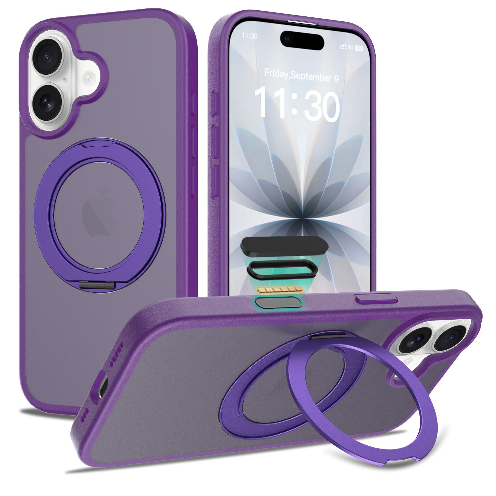 Pulse Translucent Matte Skin Feeling Case with Camera Action Button — 371