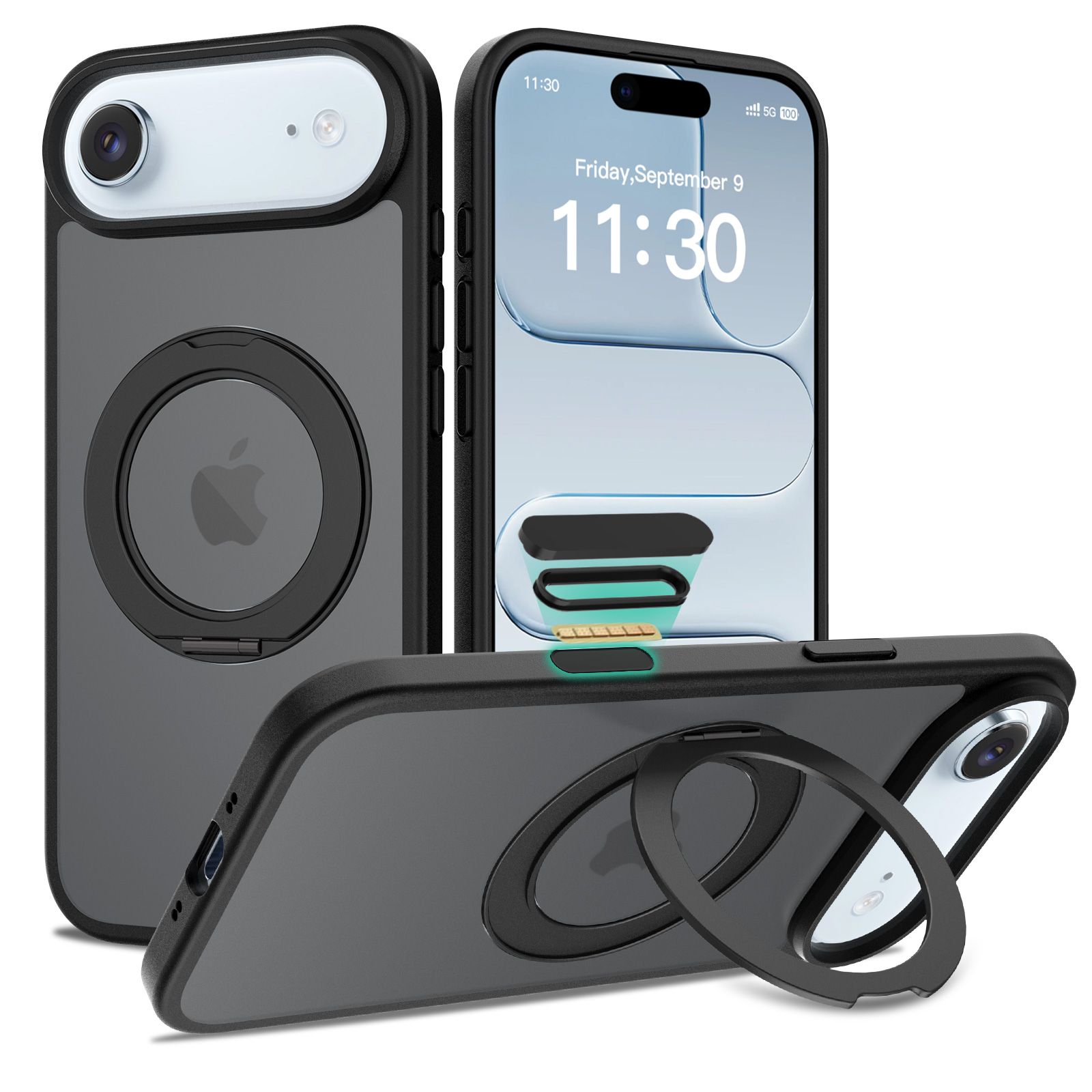 Pulse Translucent Matte Skin Feeling Case with Camera Action Button — 375
