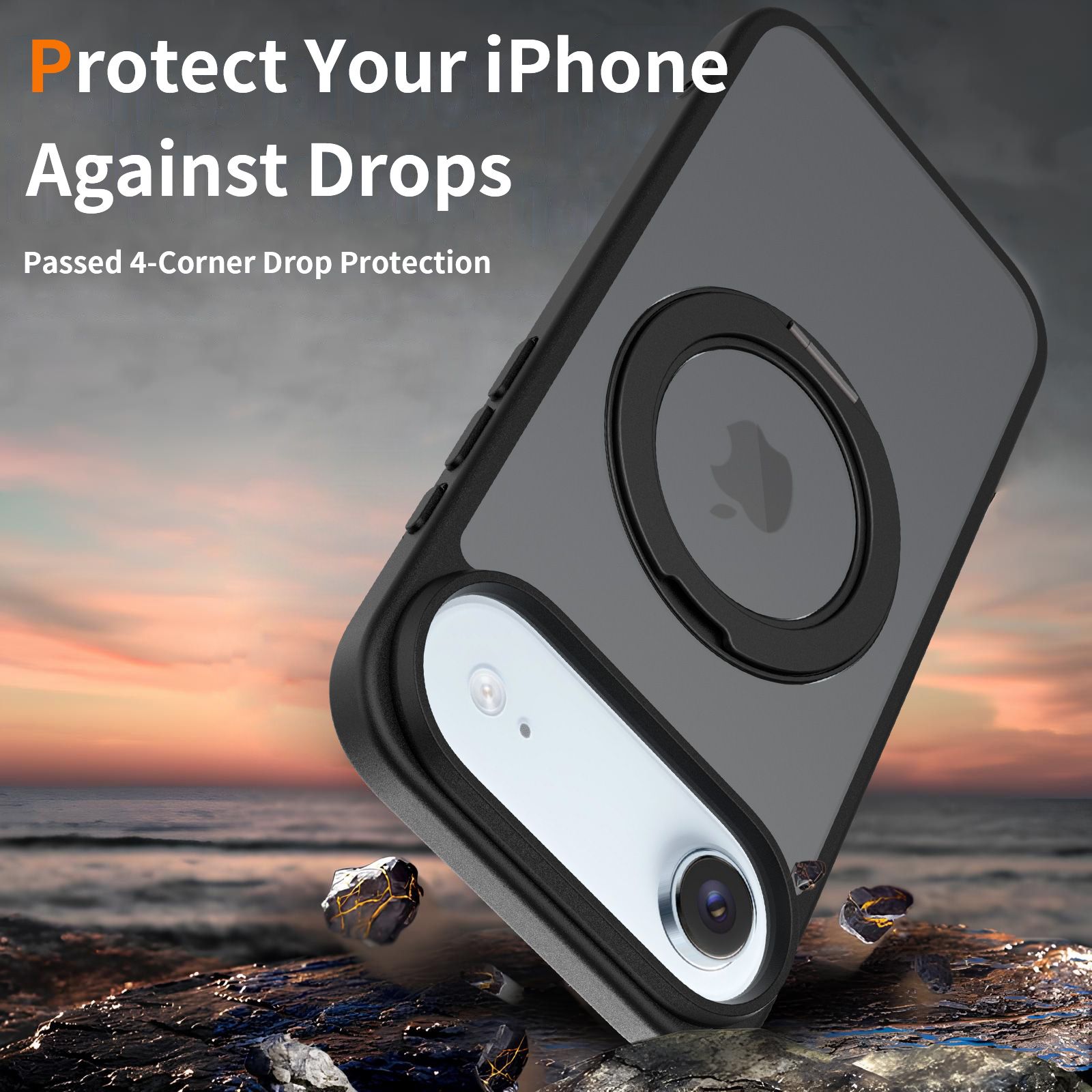 Pulse Translucent Matte Skin Feeling Case with Camera Action Button — 376