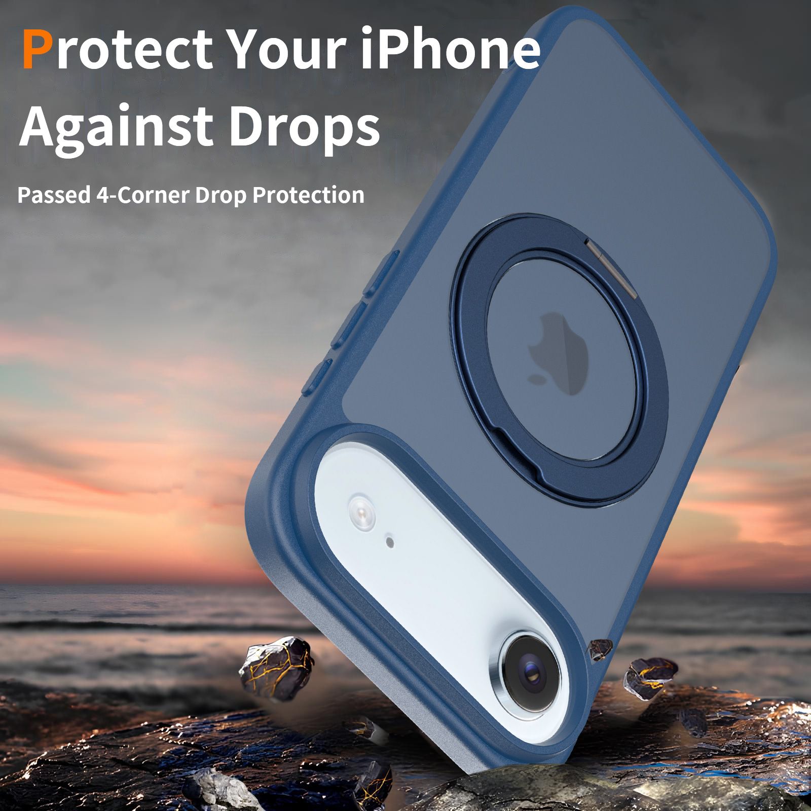 Pulse Translucent Matte Skin Feeling Case with Camera Action Button — 383