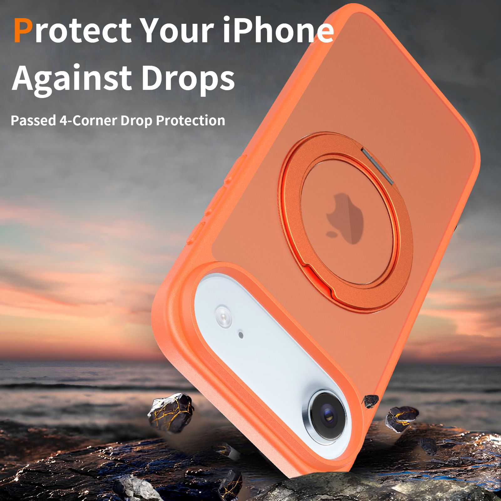 Pulse Translucent Matte Skin Feeling Case with Camera Action Button — 388