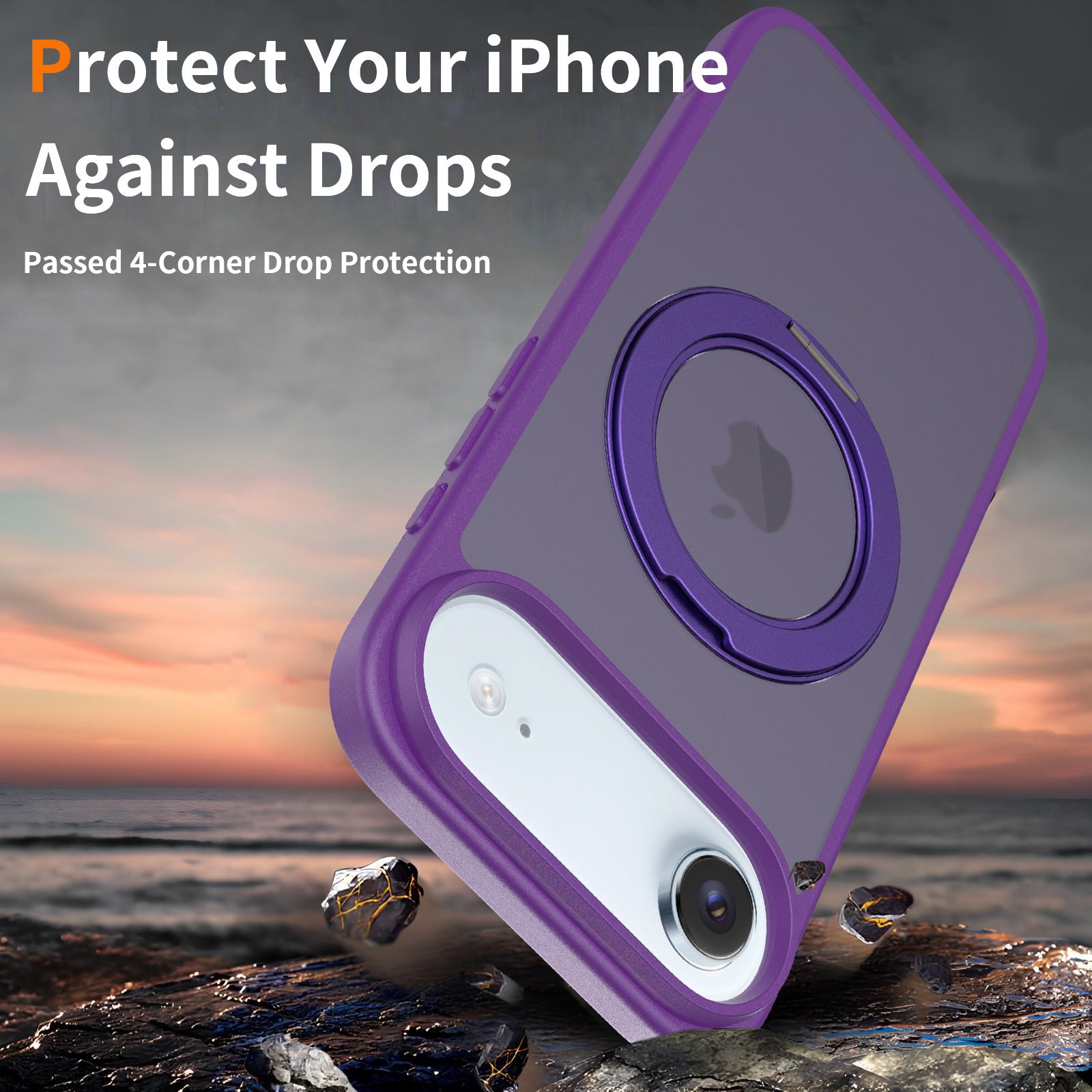 Pulse Translucent Matte Skin Feeling Case with Camera Action Button — 393
