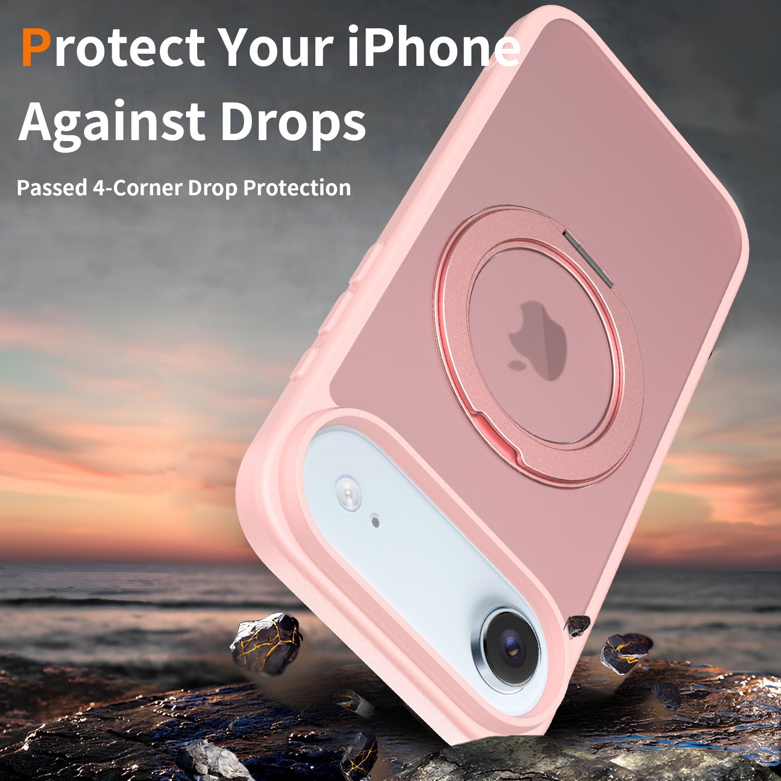 Pulse Translucent Matte Skin Feeling Case with Camera Action Button — 398