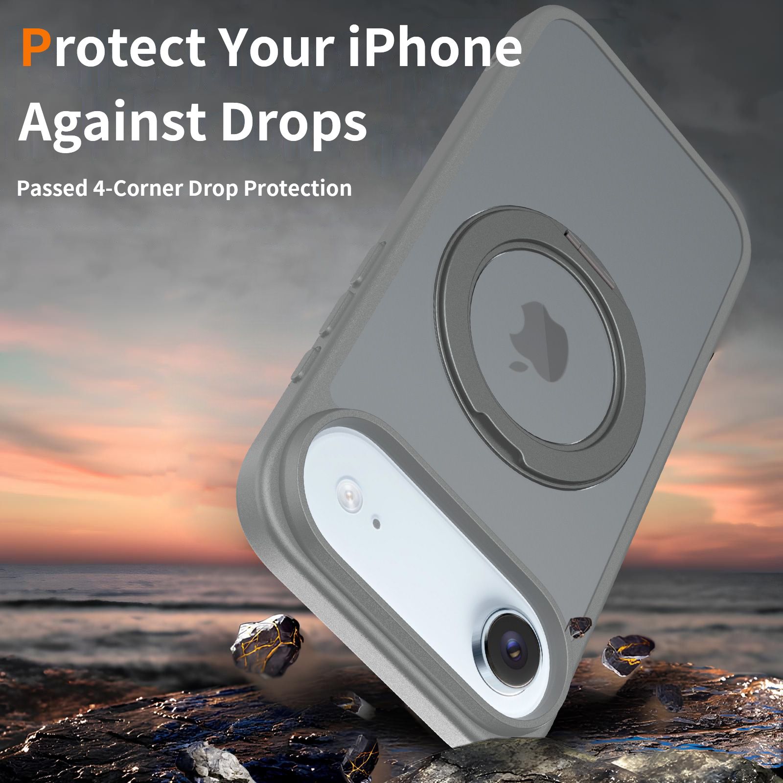 Pulse Translucent Matte Skin Feeling Case with Camera Action Button — 403