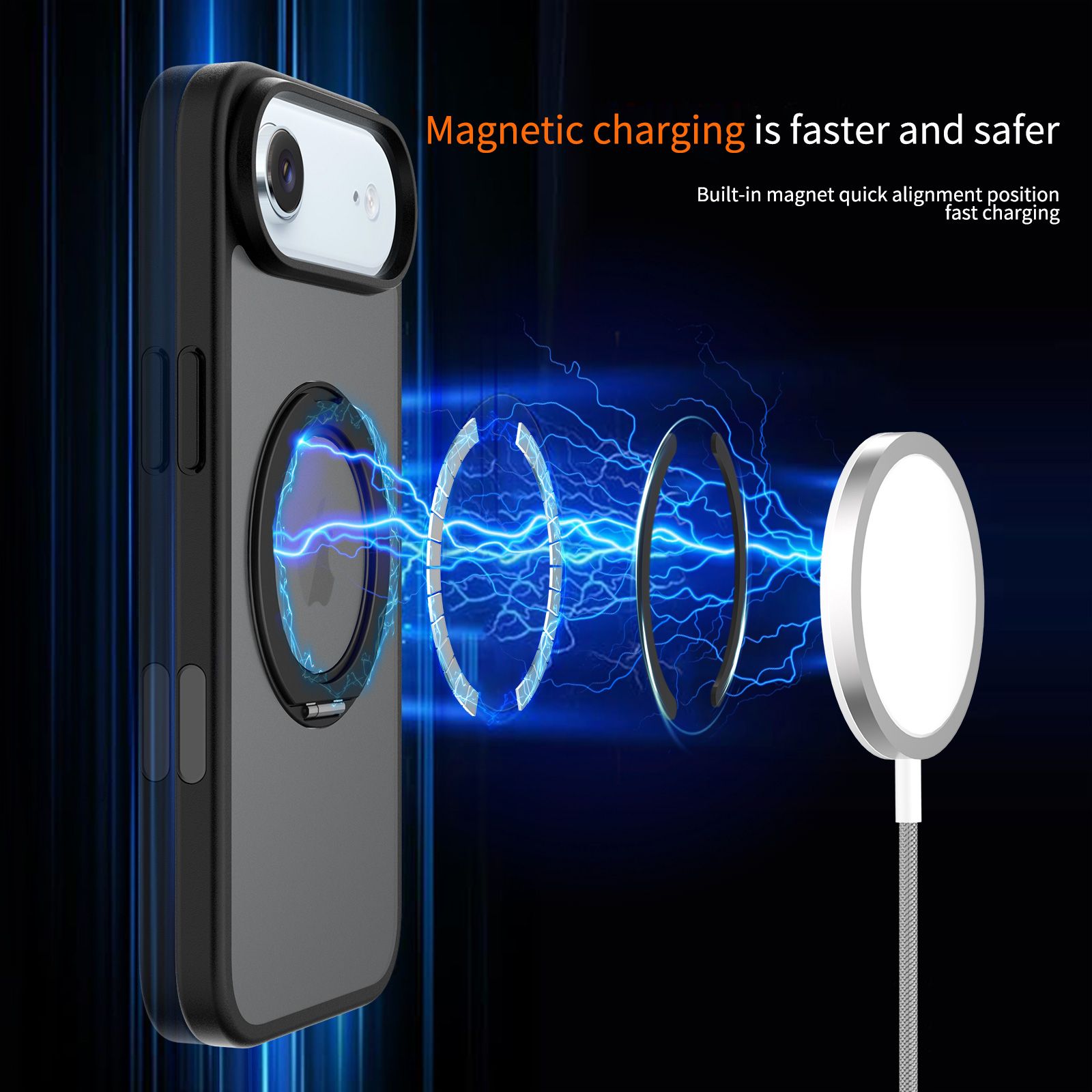 Pulse Translucent Matte Skin Feeling Case with Camera Action Button — 378