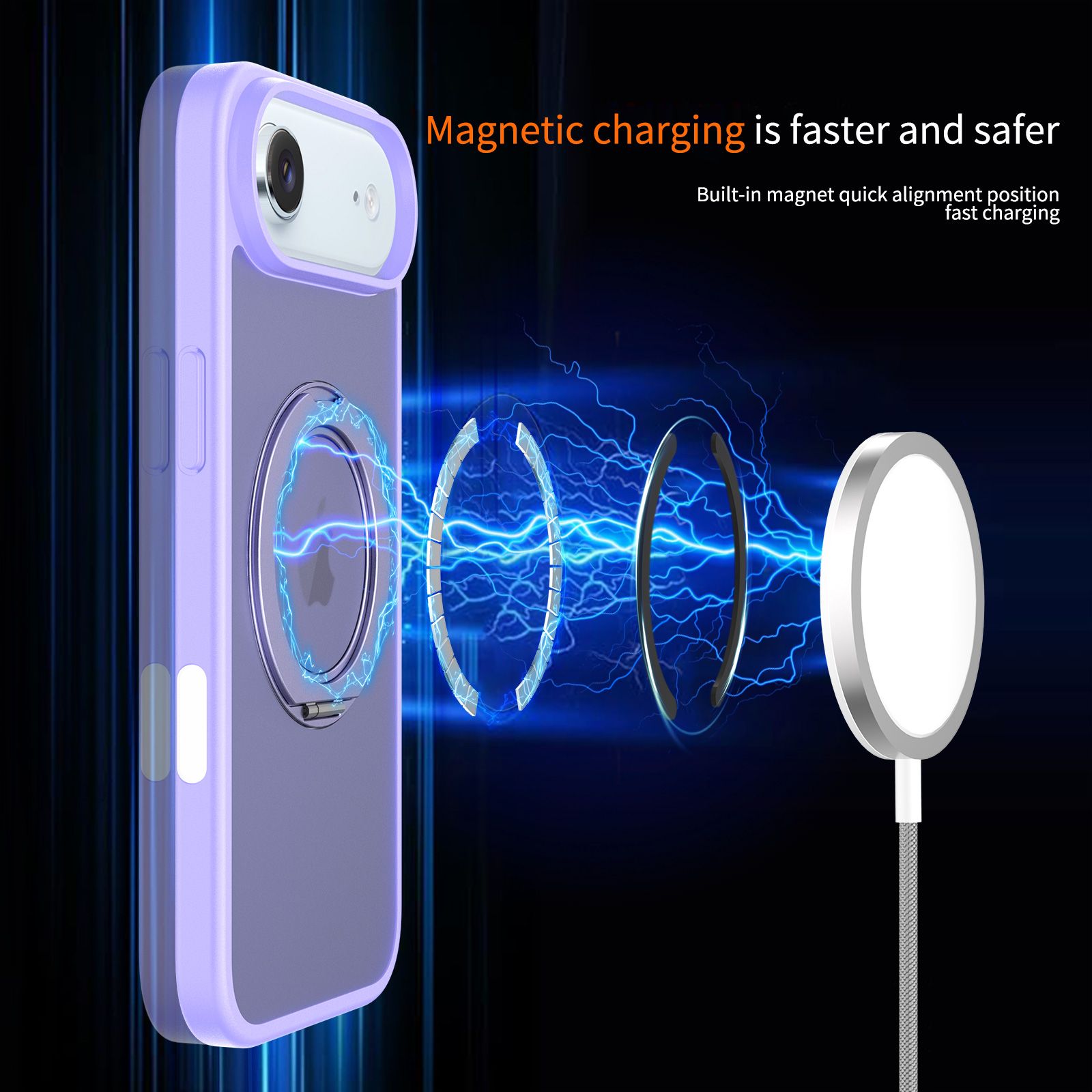 Pulse Translucent Matte Skin Feeling Case with Camera Action Button — 410