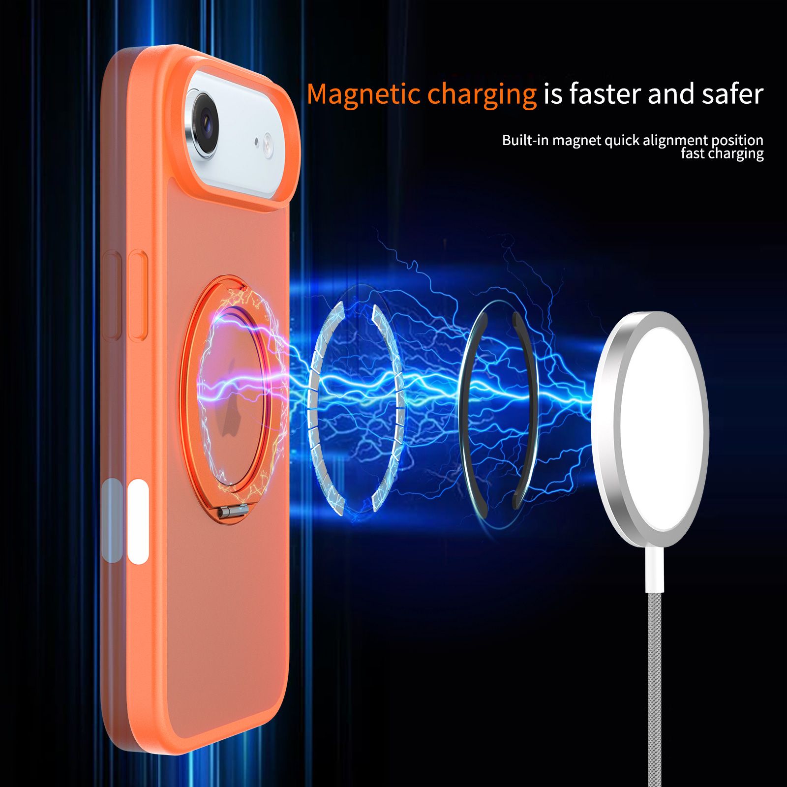 Pulse Translucent Matte Skin Feeling Case with Camera Action Button — 390