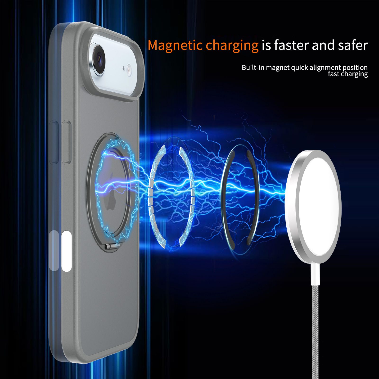 Pulse Translucent Matte Skin Feeling Case with Camera Action Button — 405