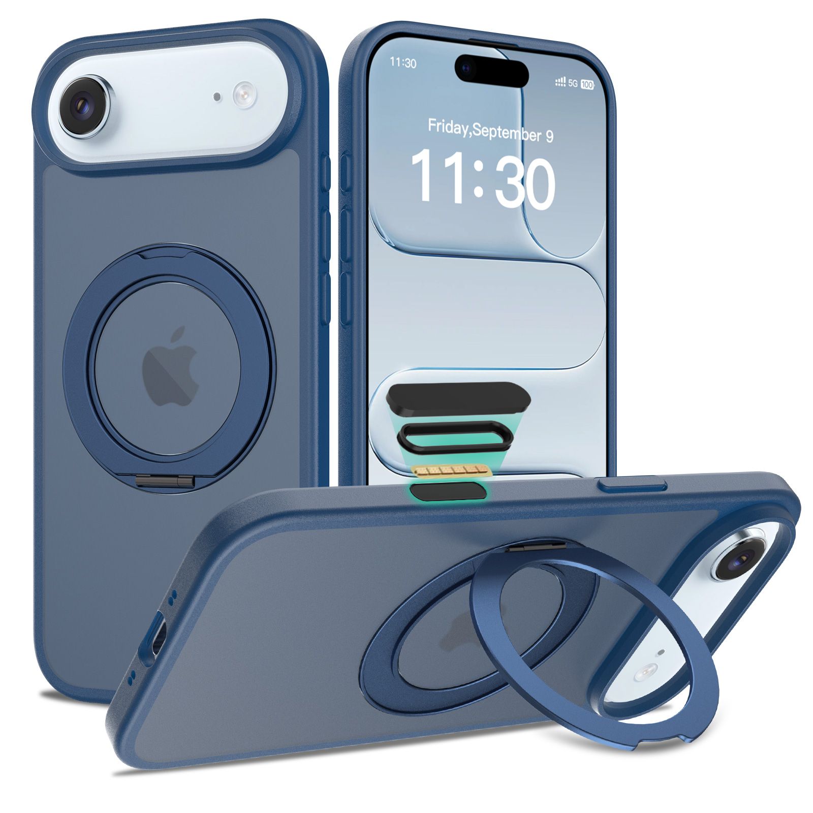 Pulse Translucent Matte Skin Feeling Case with Camera Action Button — 413