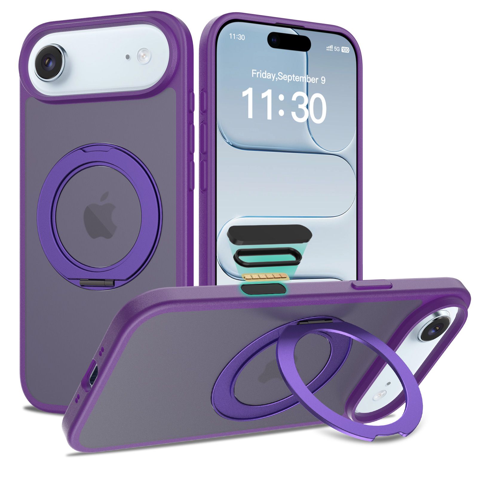 Pulse Translucent Matte Skin Feeling Case with Camera Action Button — 415