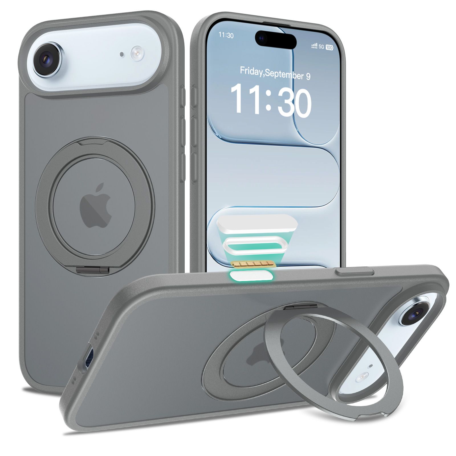 Pulse Translucent Matte Skin Feeling Case with Camera Action Button — 417