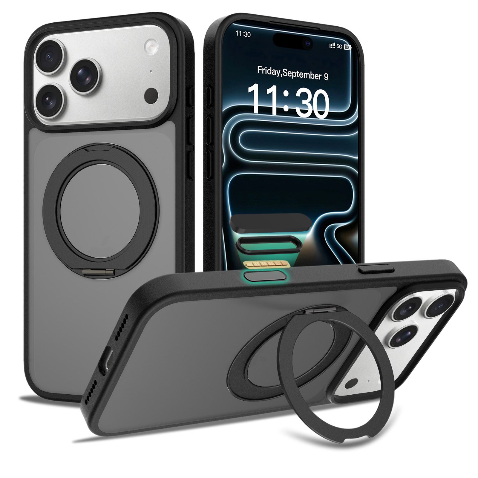 Pulse Translucent Matte Skin Feeling Case with Camera Action Button — 463
