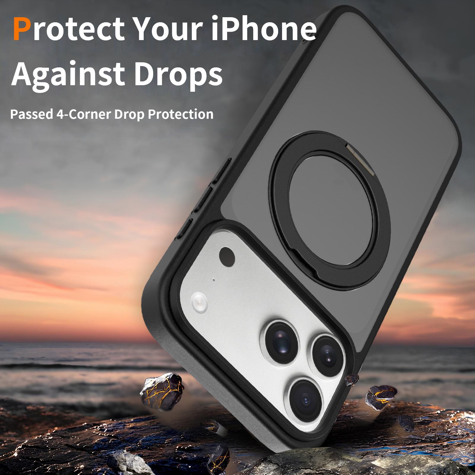 Pulse Translucent Matte Skin Feeling Case with Camera Action Button — 464