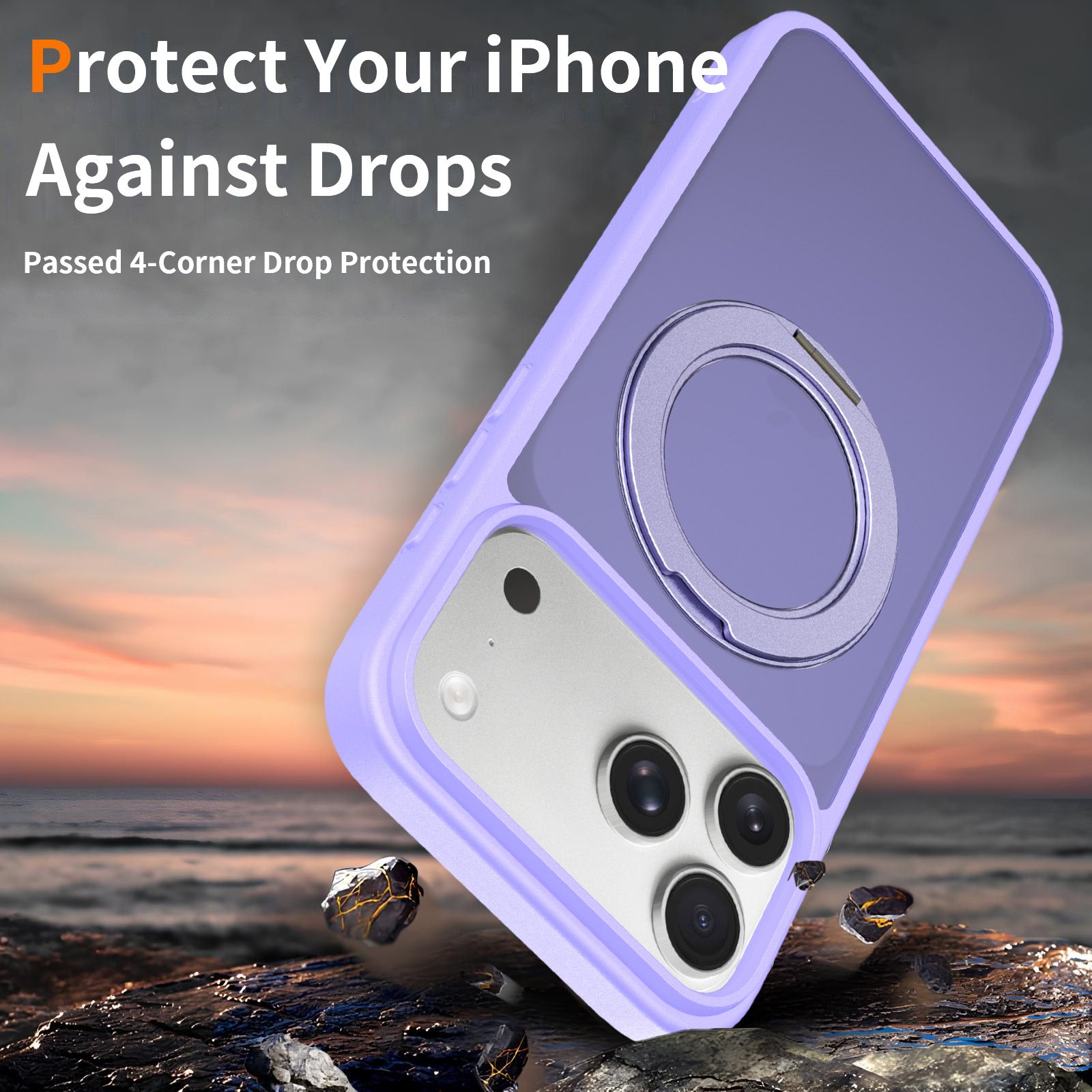 Pulse Translucent Matte Skin Feeling Case with Camera Action Button — 496