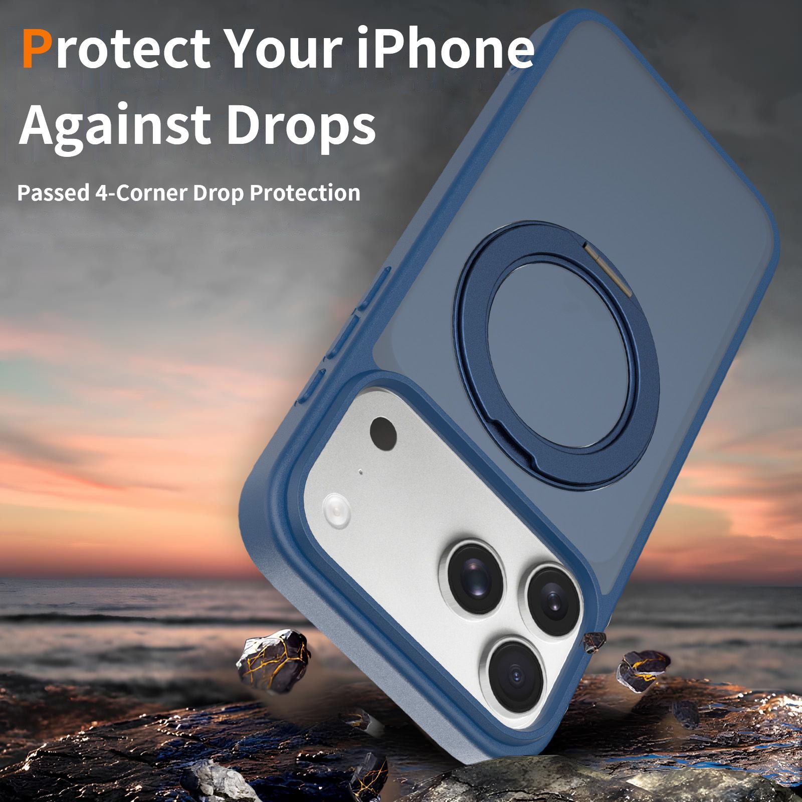 Pulse Translucent Matte Skin Feeling Case with Camera Action Button — 471