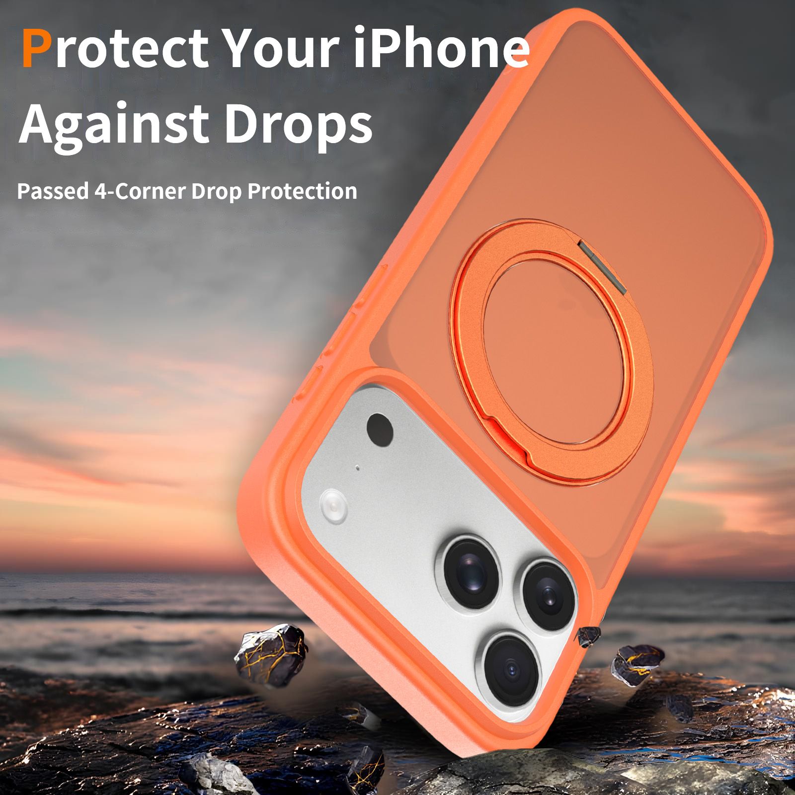 Pulse Translucent Matte Skin Feeling Case with Camera Action Button — 476