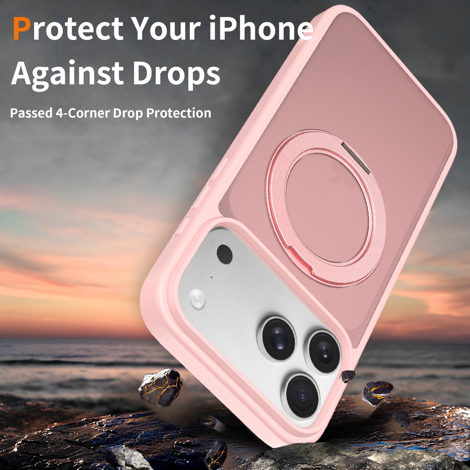 Pulse Translucent Matte Skin Feeling Case with Camera Action Button — 486